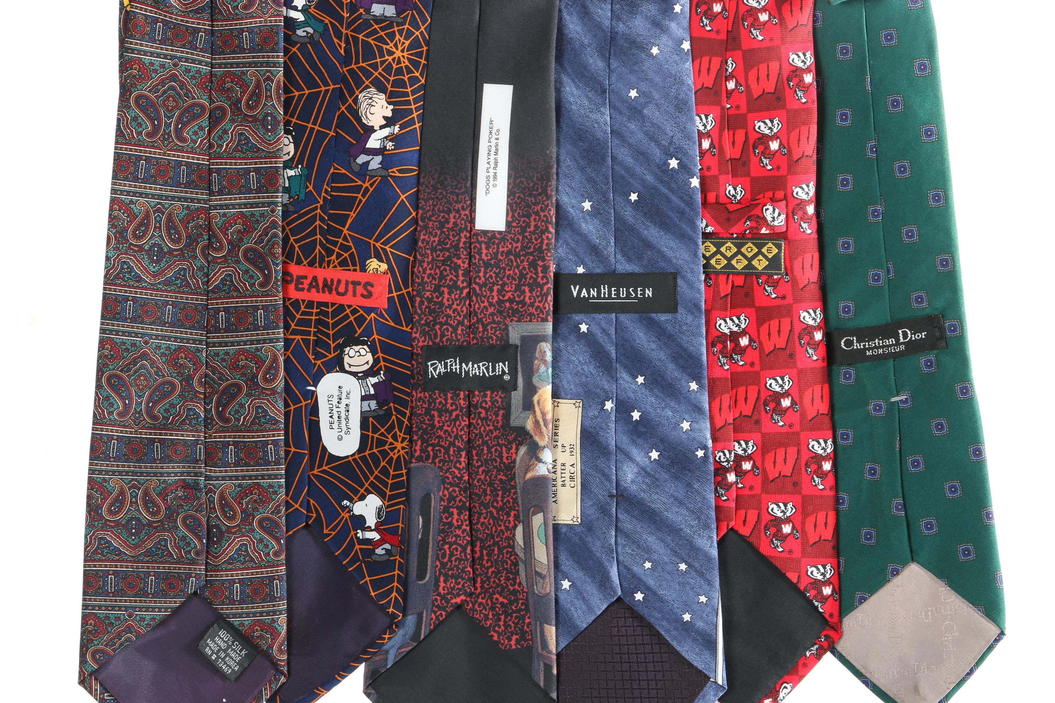 Ties Including Christian Dior