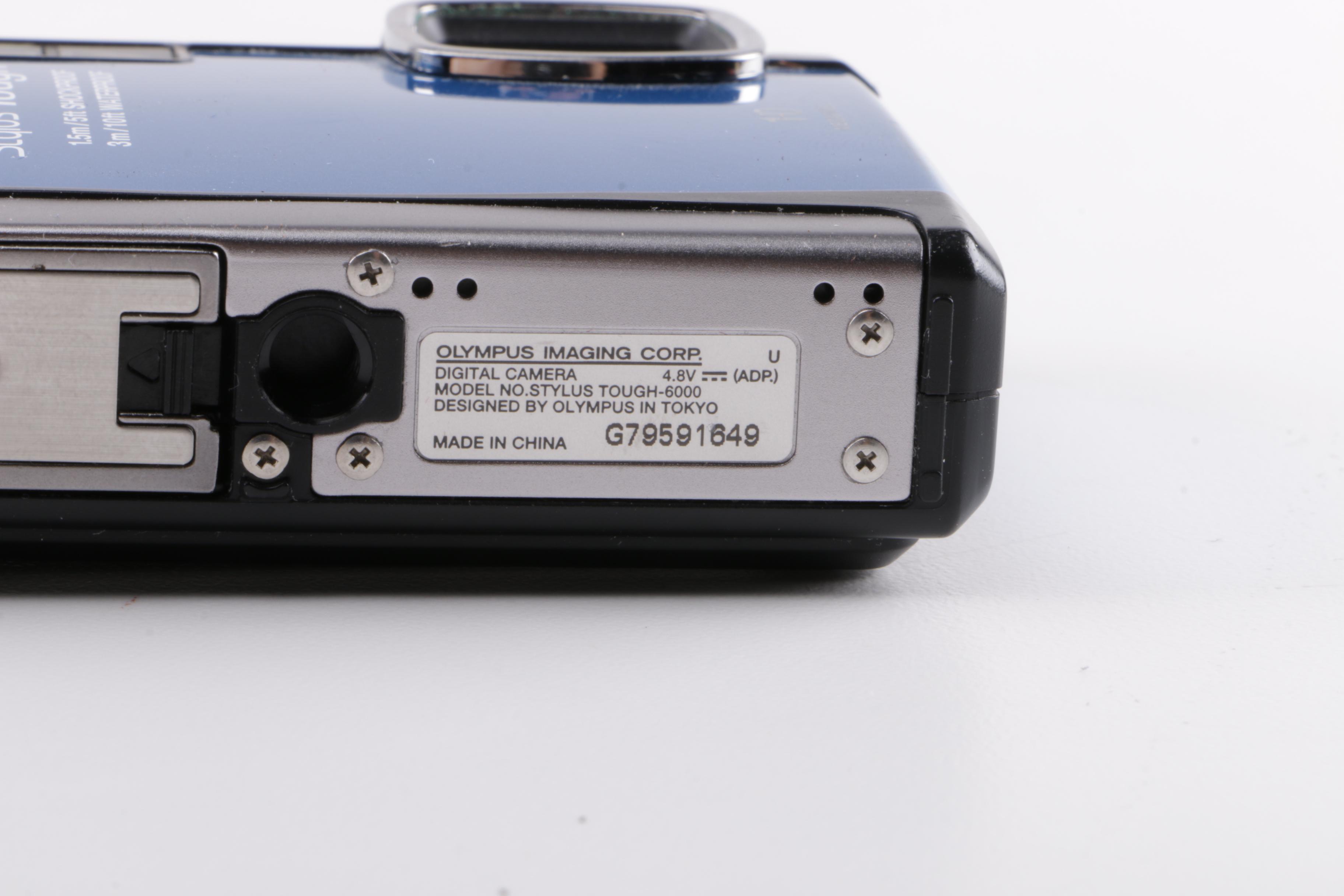 Olympus Stylus Tough 6000 Camera