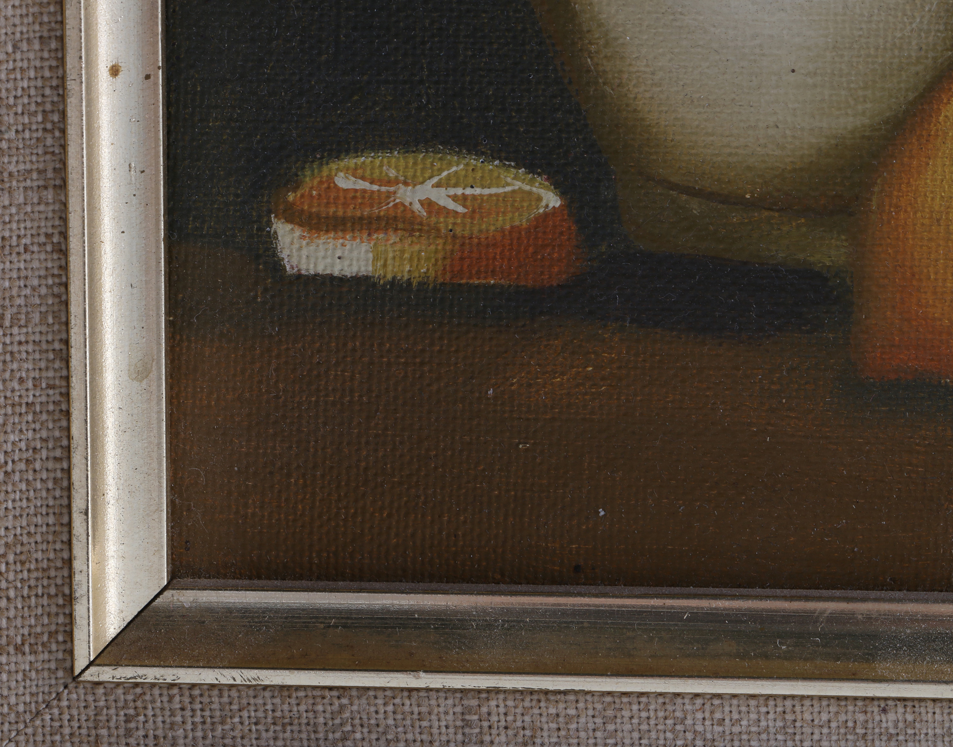 Oil Painting on Canvas Board of Still Life