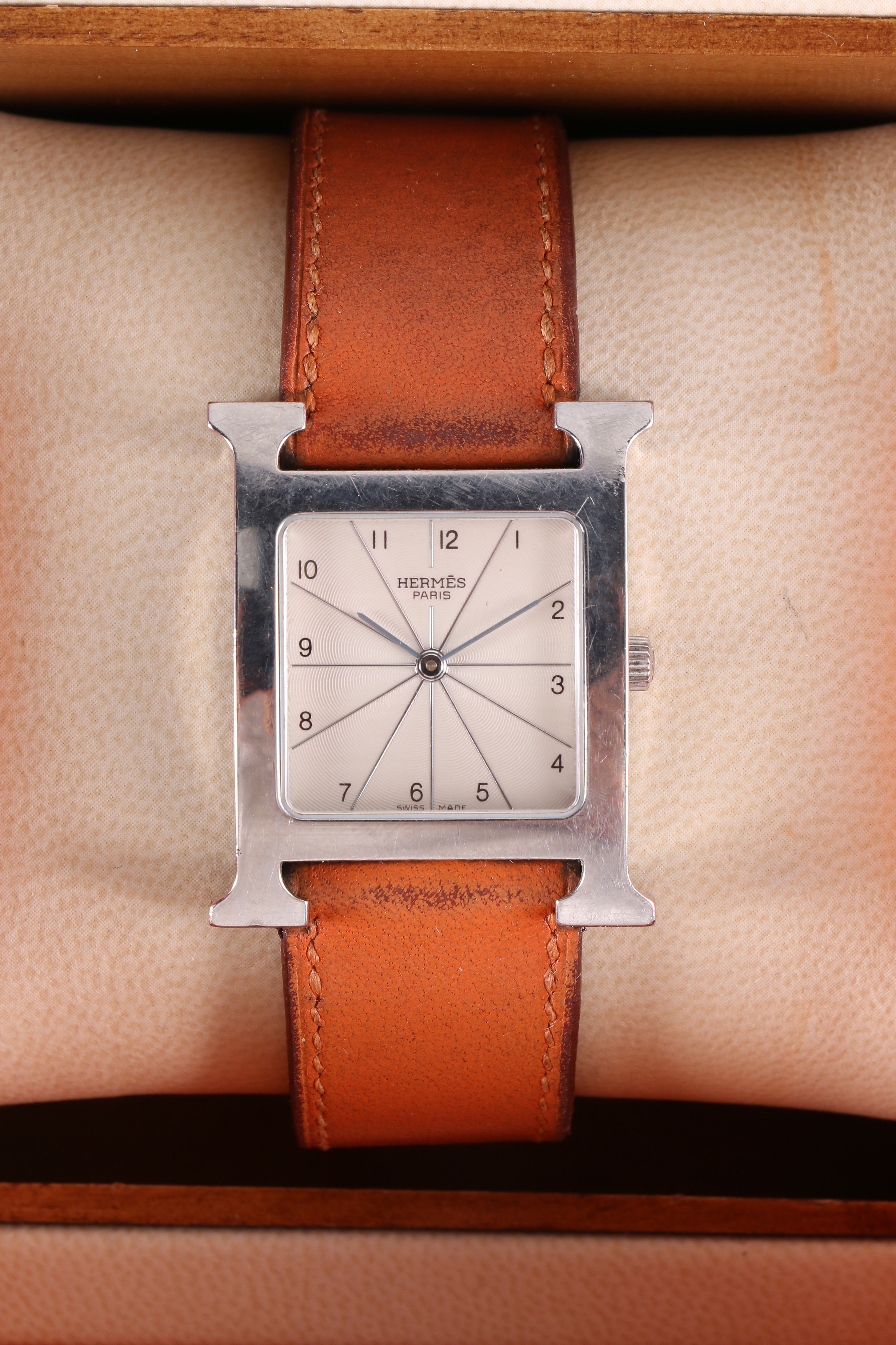 Hermès Heure H Stainless Steel Watch