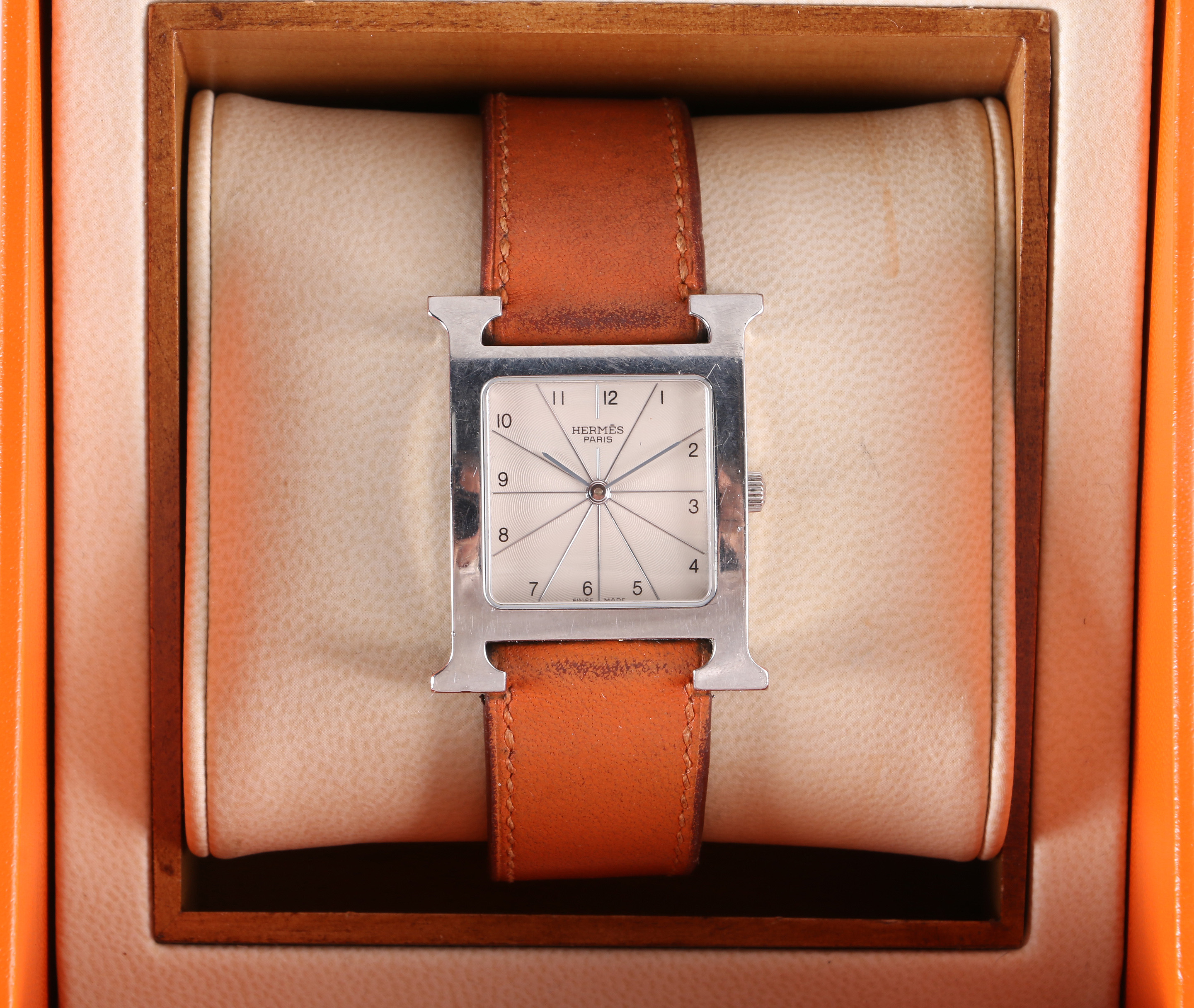 Hermès Heure H Stainless Steel Watch