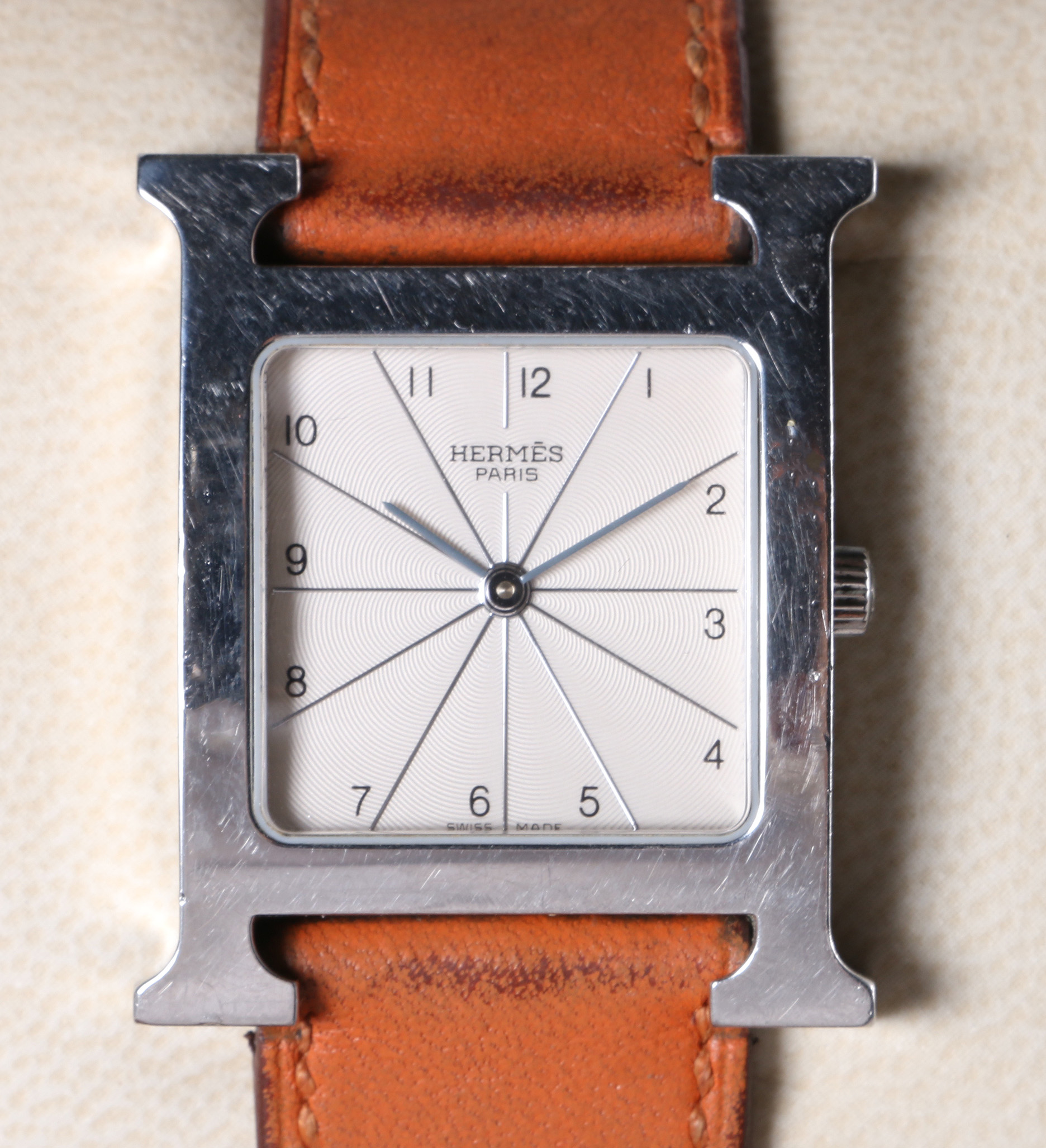 Hermès Heure H Stainless Steel Watch