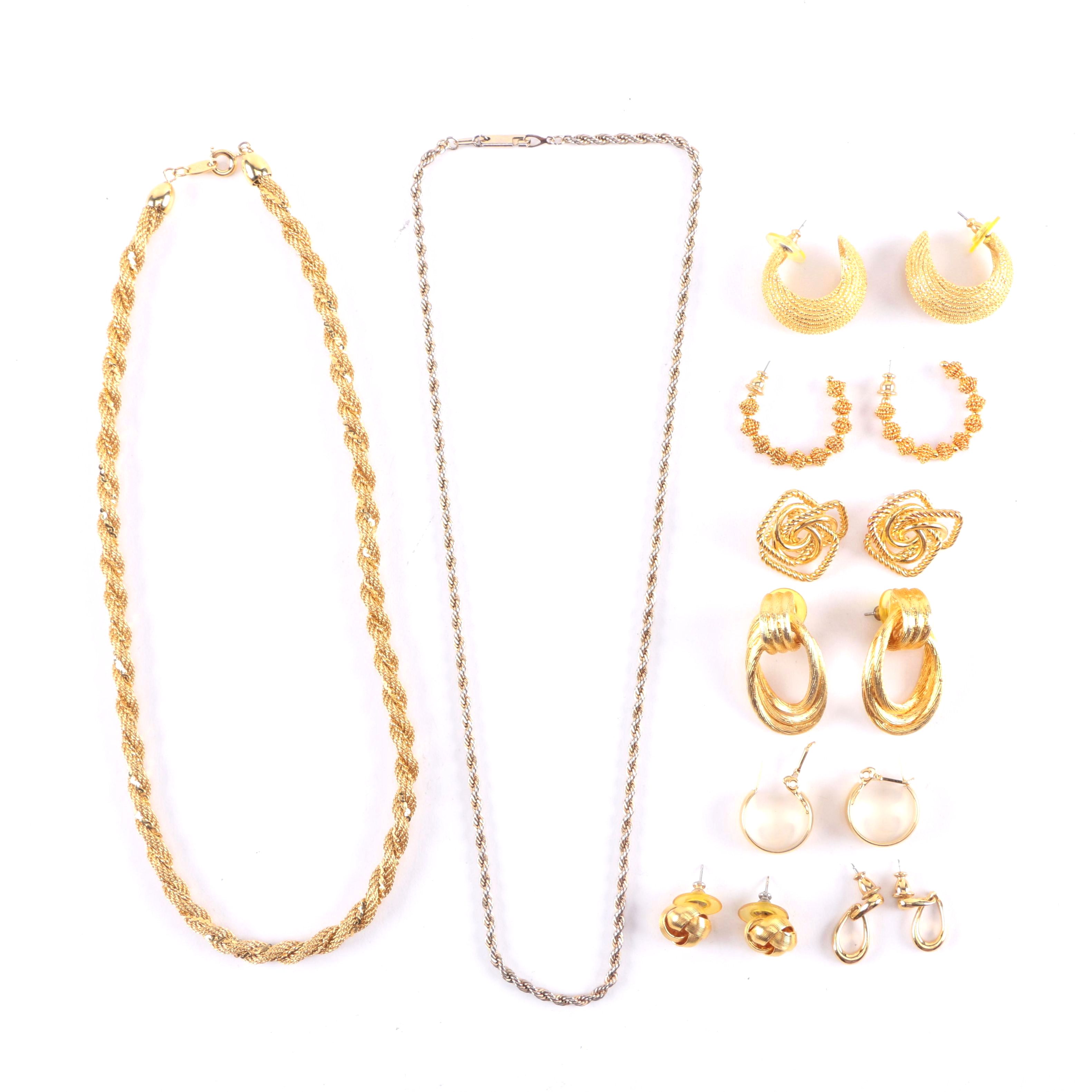 Collection of Vintage Jewelry Including Trifari