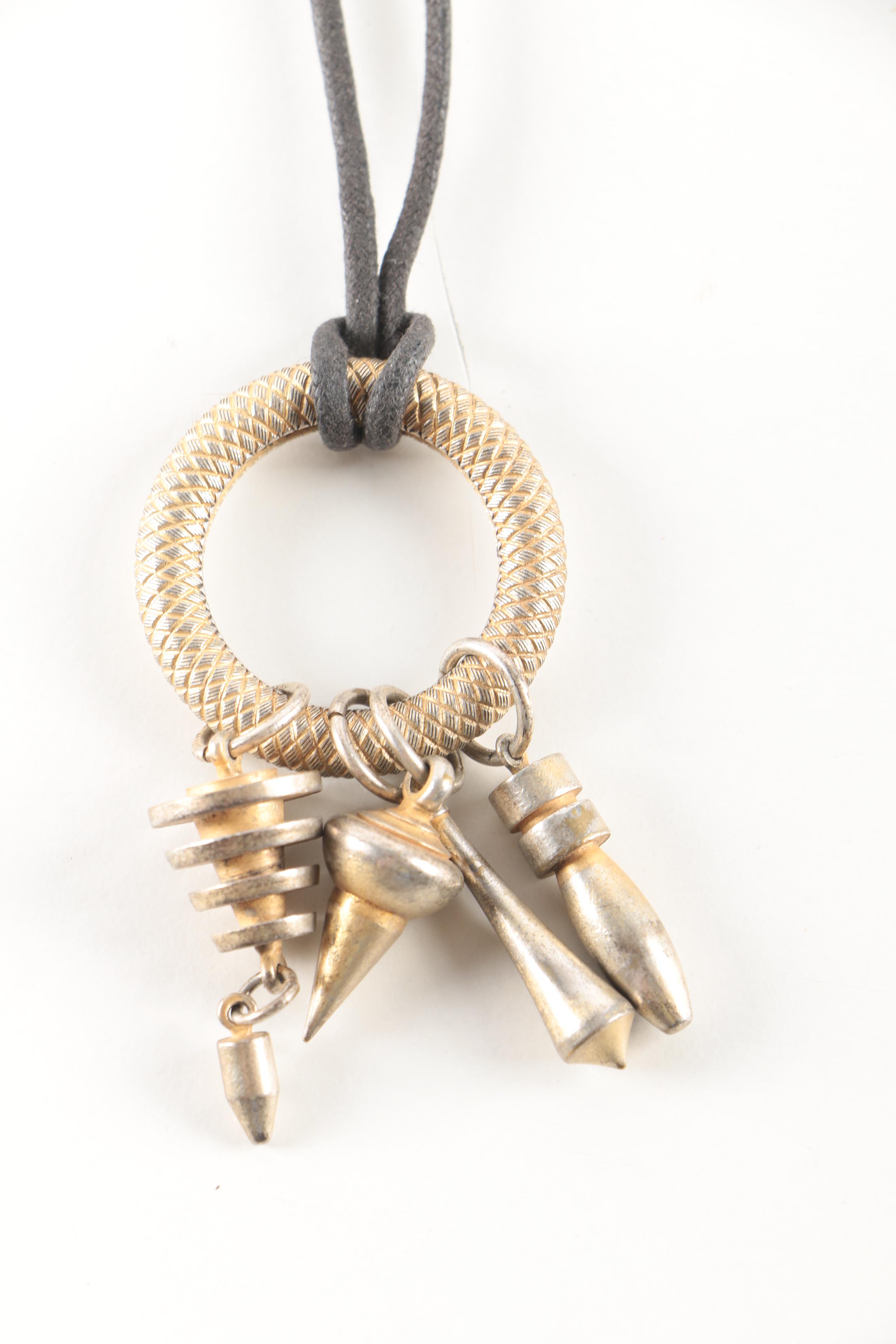 Costume Jewelry Featuring 800 Bracelet and Swarovski Necklace