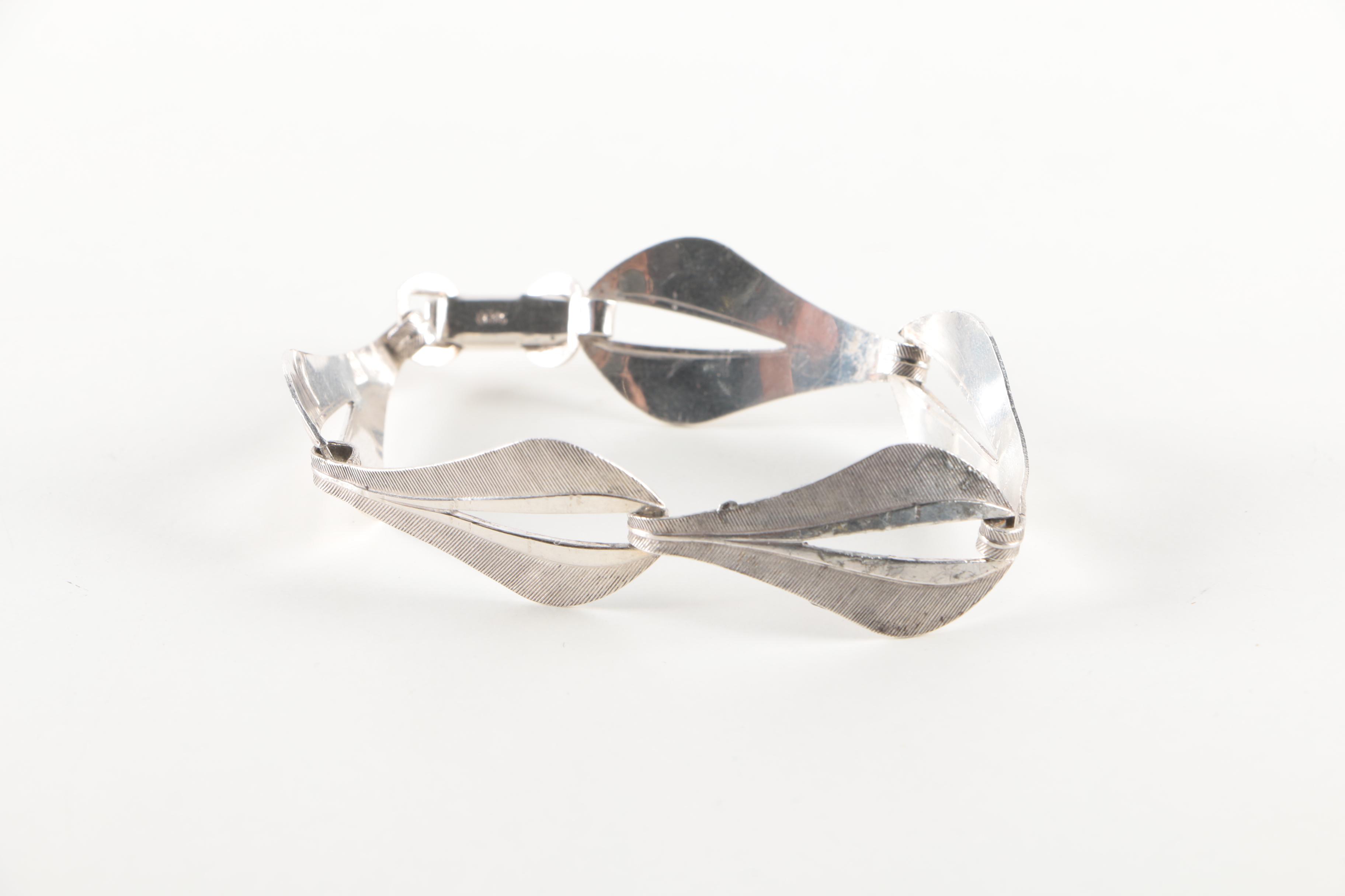 Costume Jewelry Featuring 800 Bracelet and Swarovski Necklace