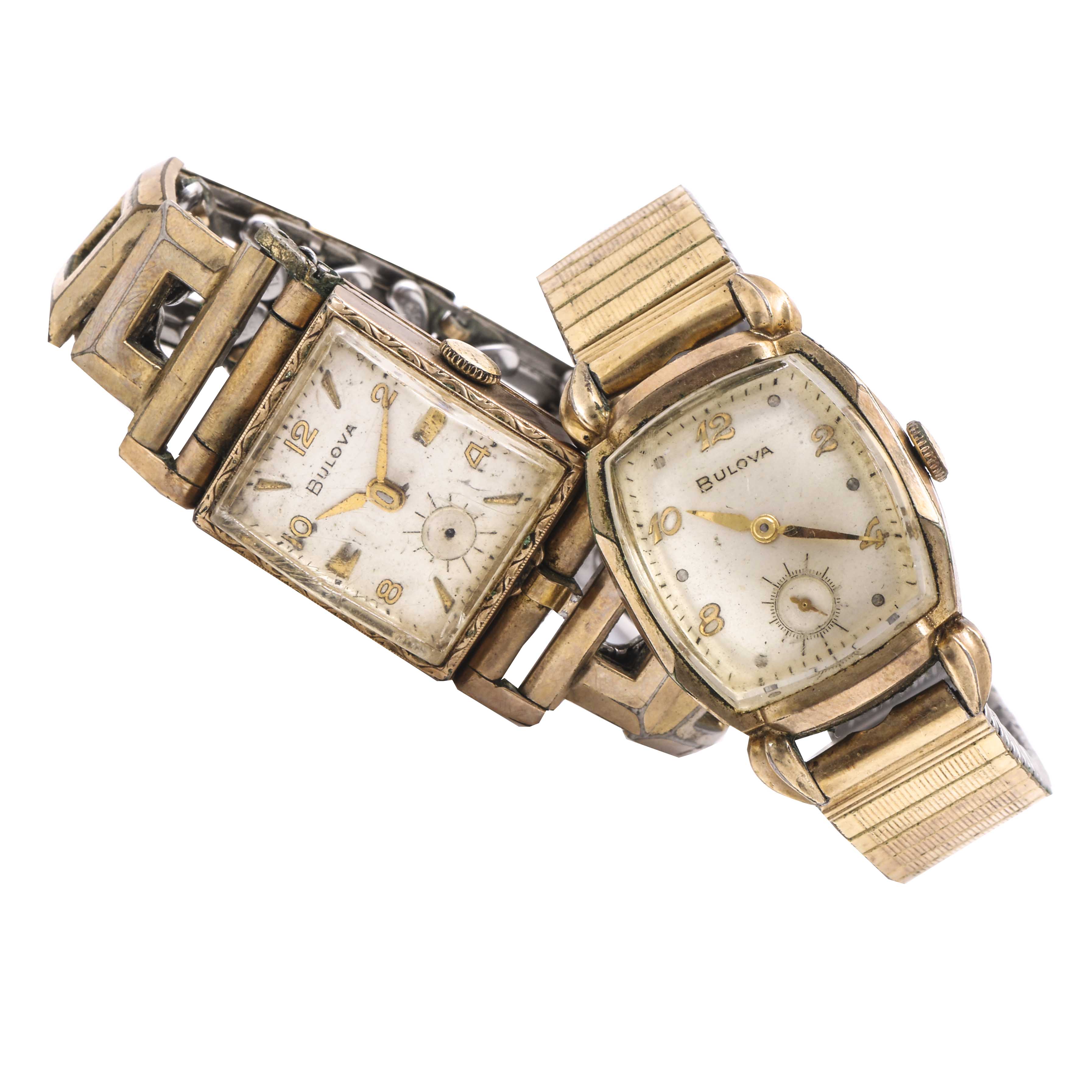 Bulova Gold-Tone Expansion Watches