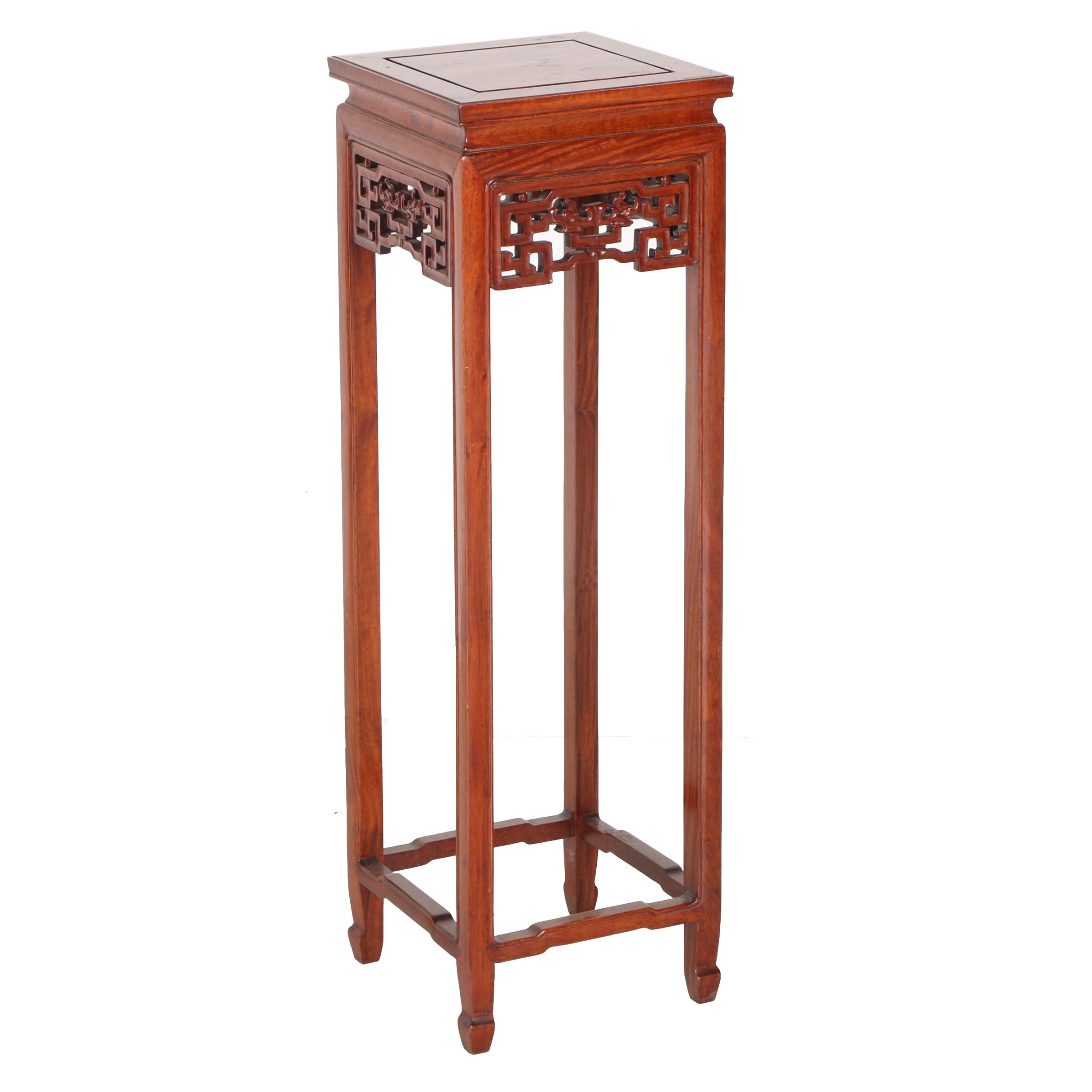 Chinese Carved Plant Stand