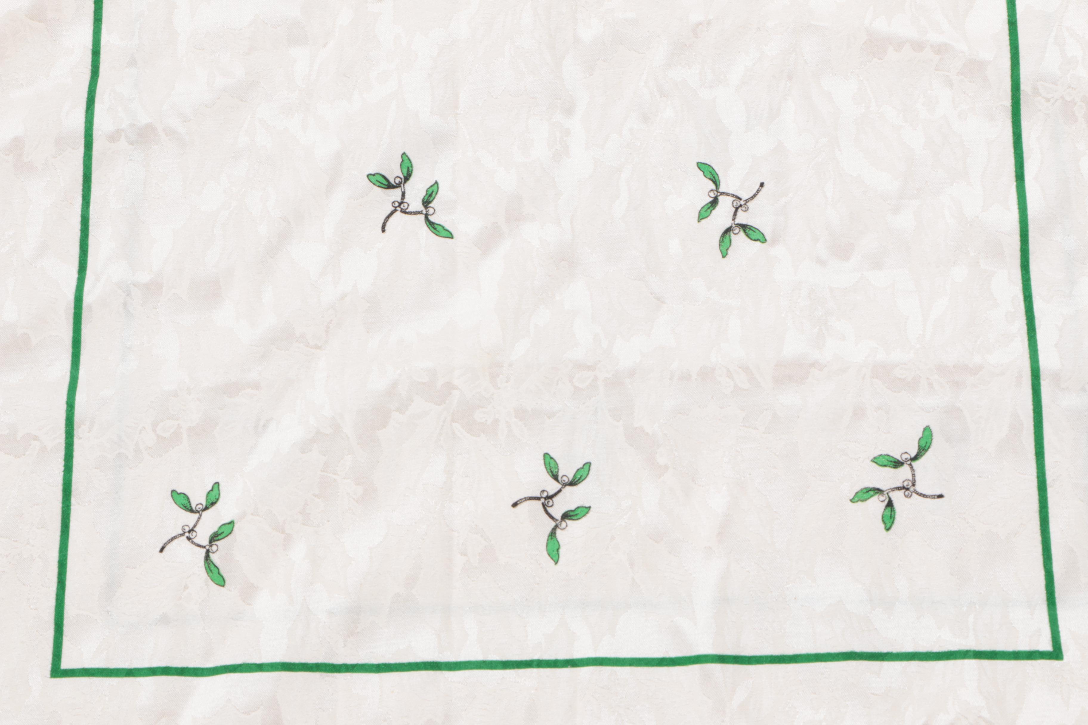 Christmas Themed Table Linens