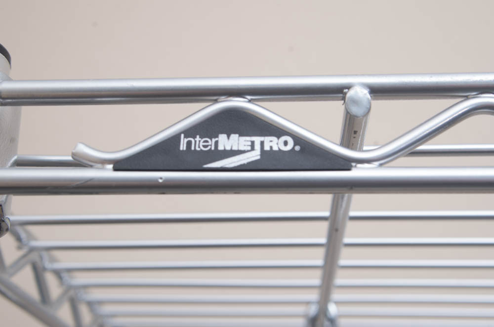 InterMetro Clothes Rack With Canvas Cover