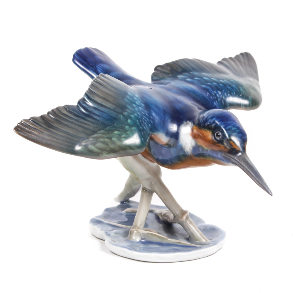 Rosenthal "Eisvogel" Porcelain Bird Figurine