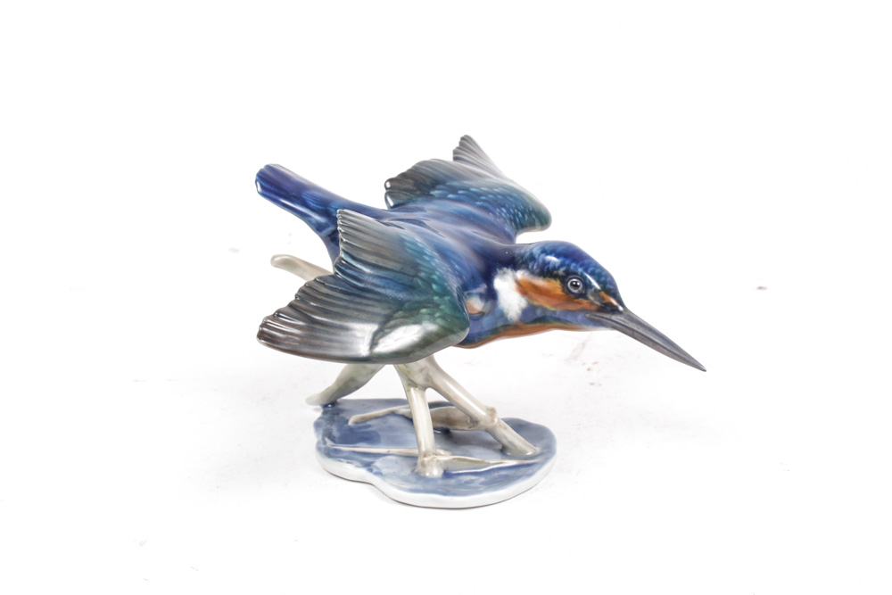 Rosenthal "Eisvogel" Porcelain Bird Figurine