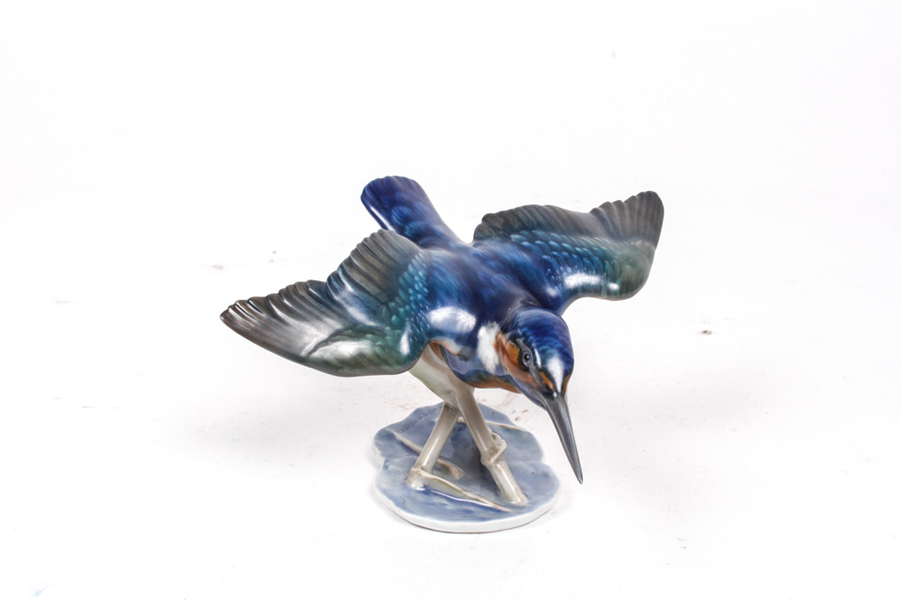 Rosenthal "Eisvogel" Porcelain Bird Figurine