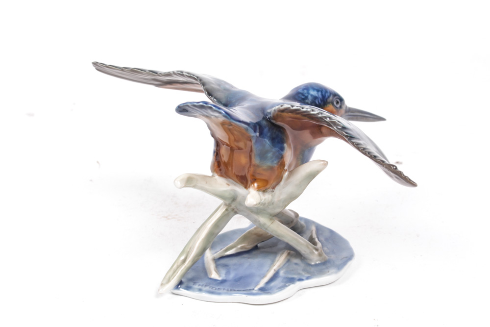 Rosenthal "Eisvogel" Porcelain Bird Figurine