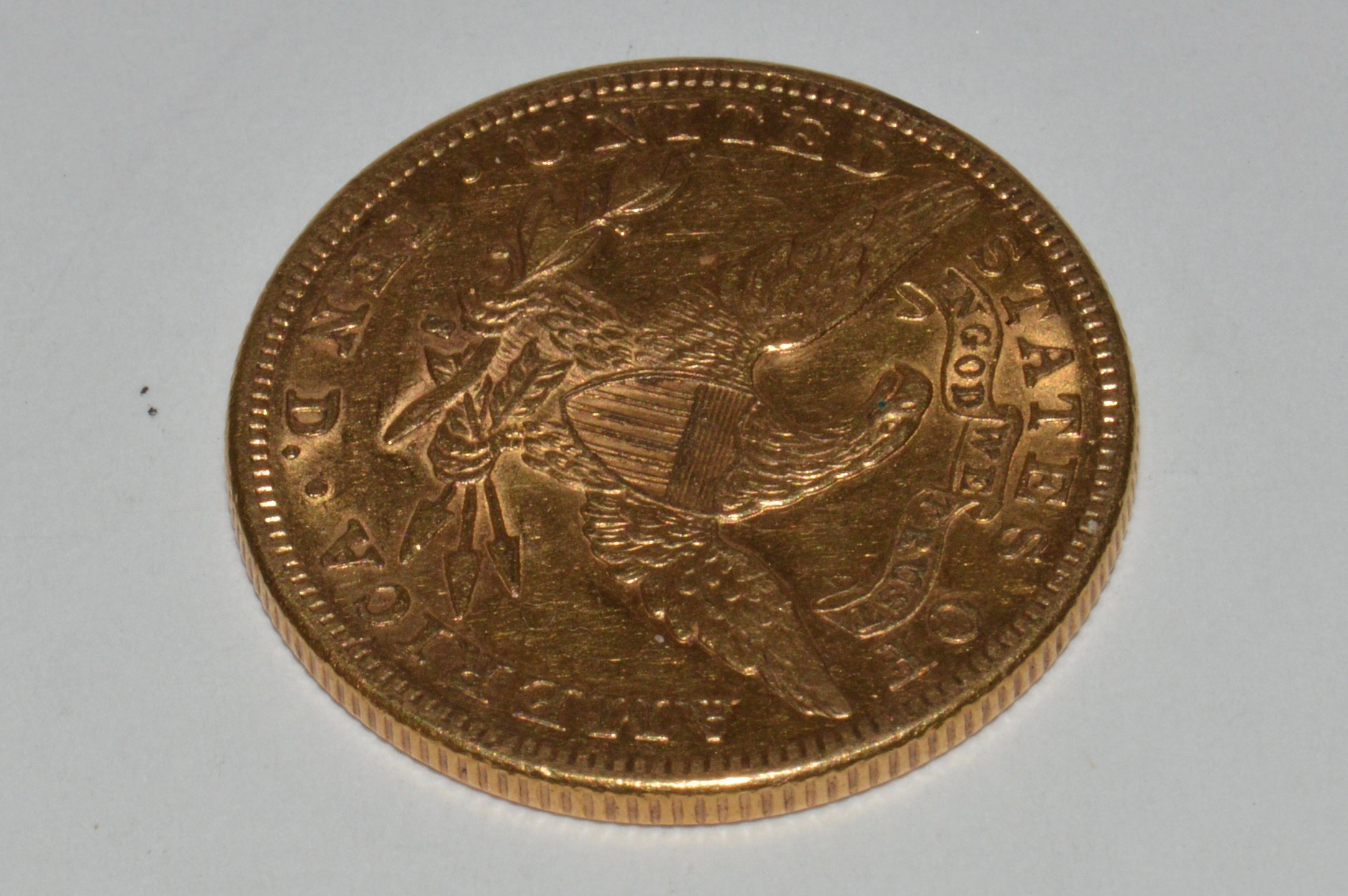 1899-S Liberty Head Ten Dollar Gold Eagle Coin