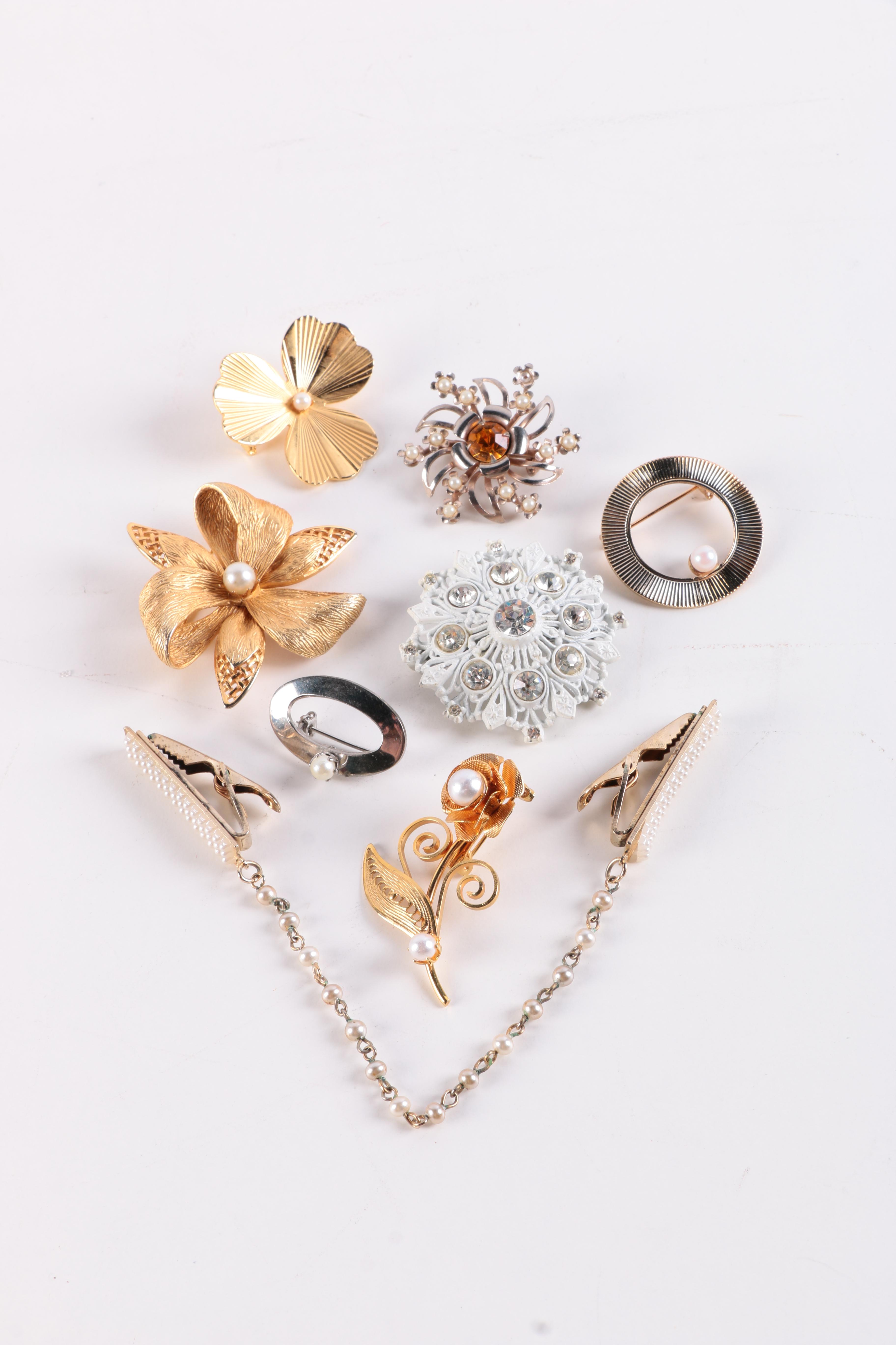 Vintage Faux Pearl Jewelry