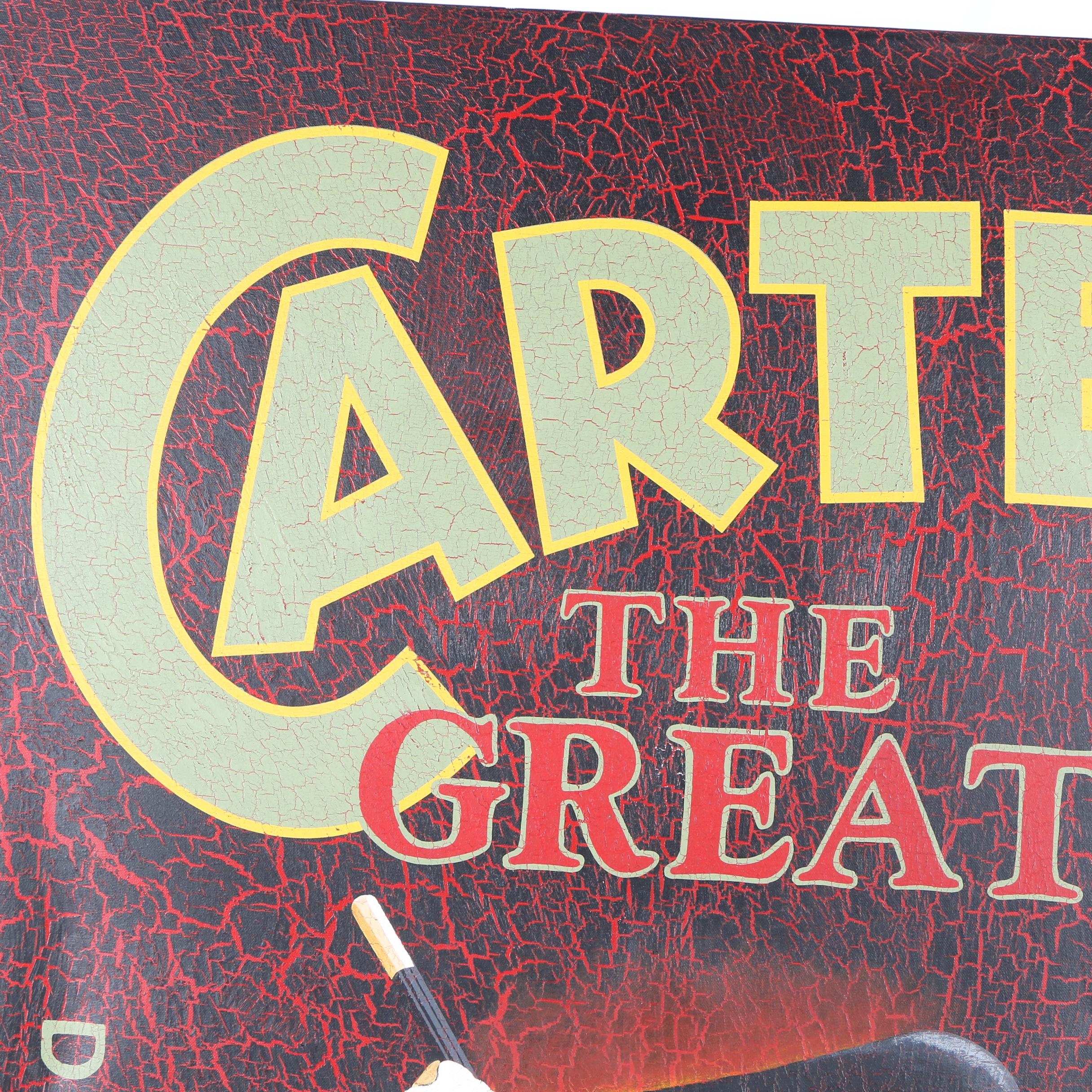 Oil on Canvas "Carter the Great"