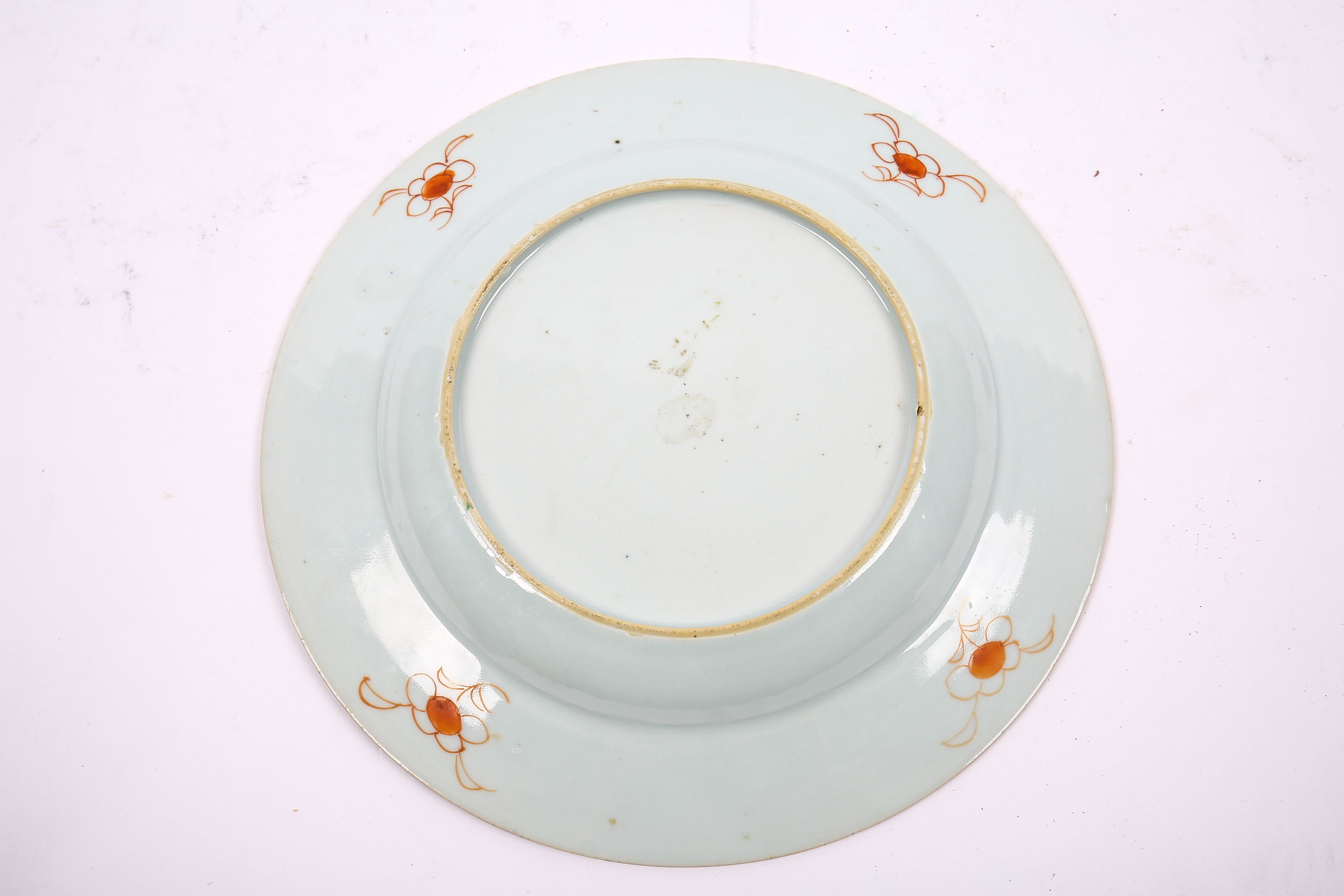 Chinese Export Ware Hand-Painted Plate