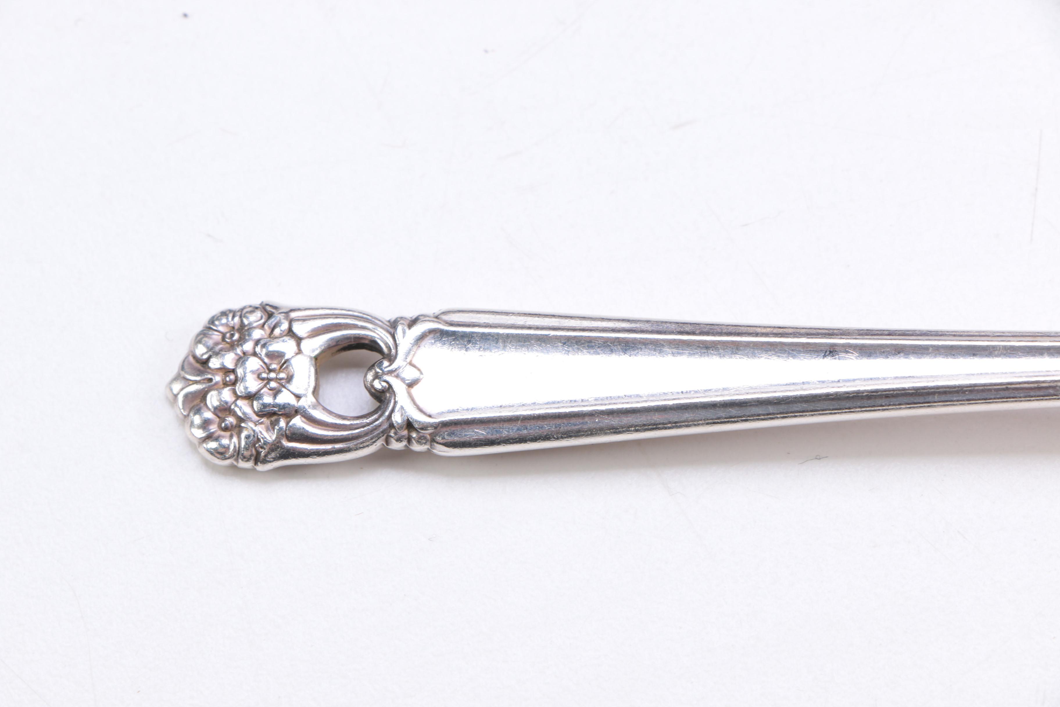 1847 Rogers Bros. "Eternally Yours" Silver Plate Flatware Set