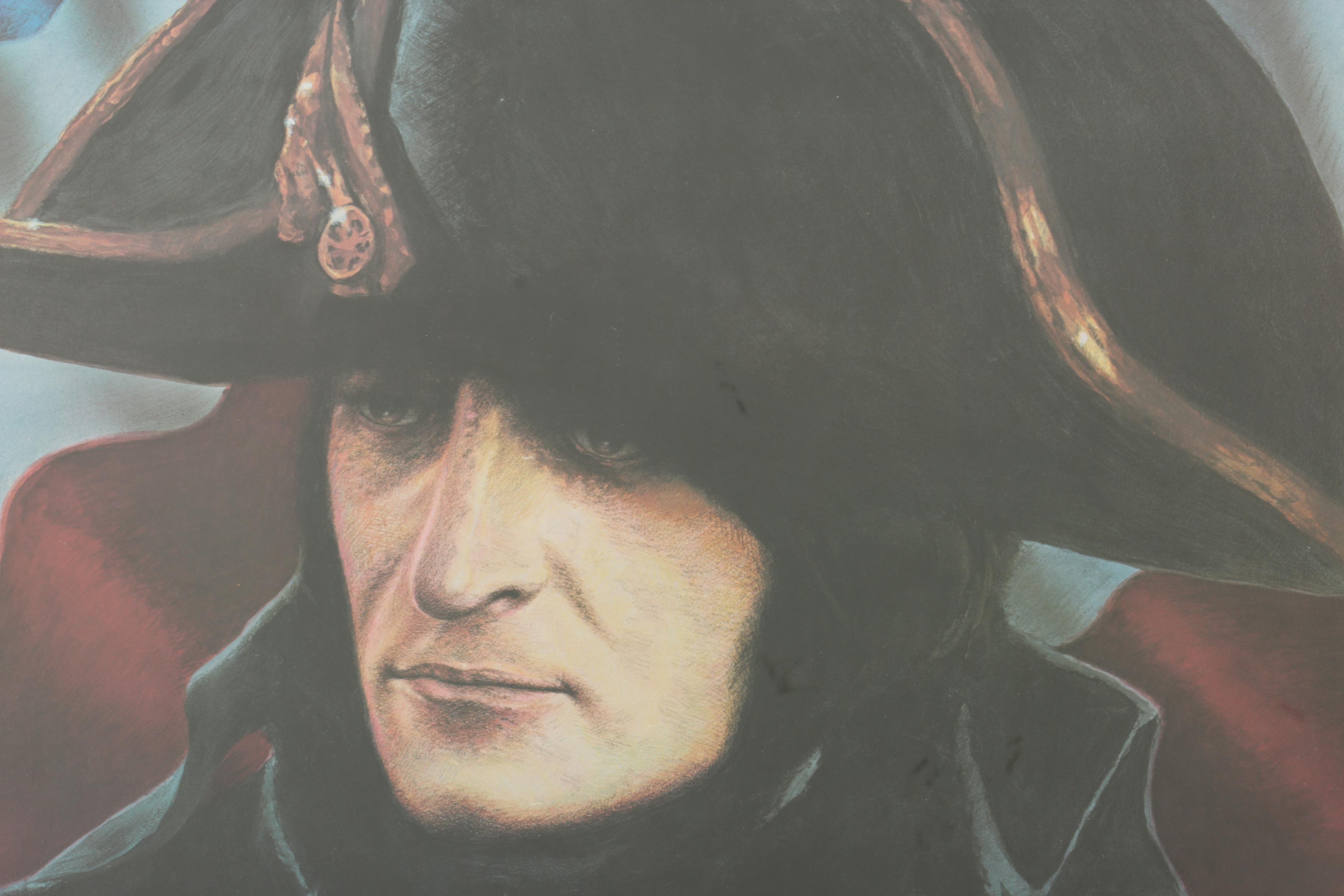 Offset Lithograph Poster for Radio City Music Hall's Performance of Abel Gance's "Napoleon"