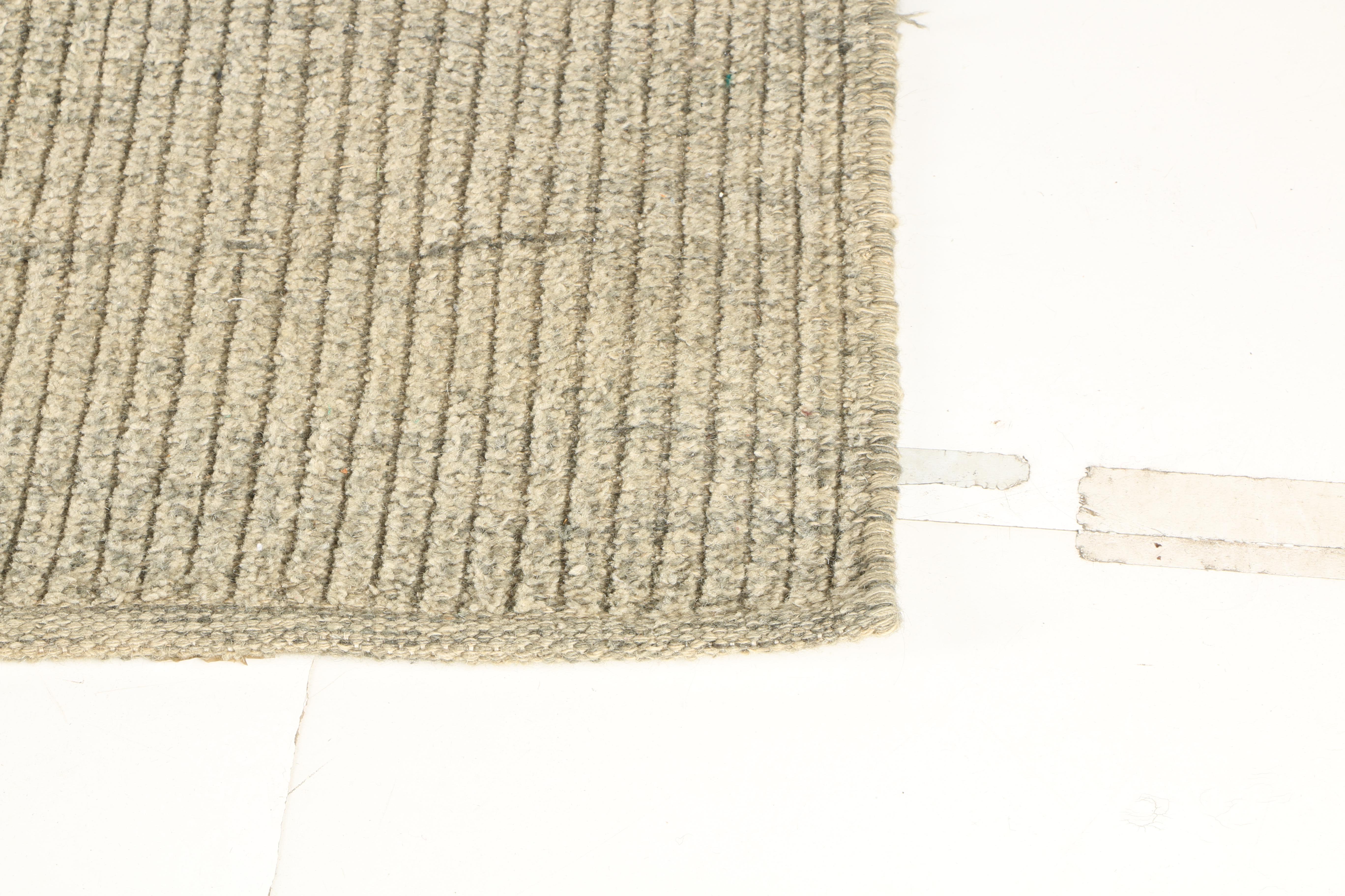 Power Loomed Indian Wool and Cotton Area Rug