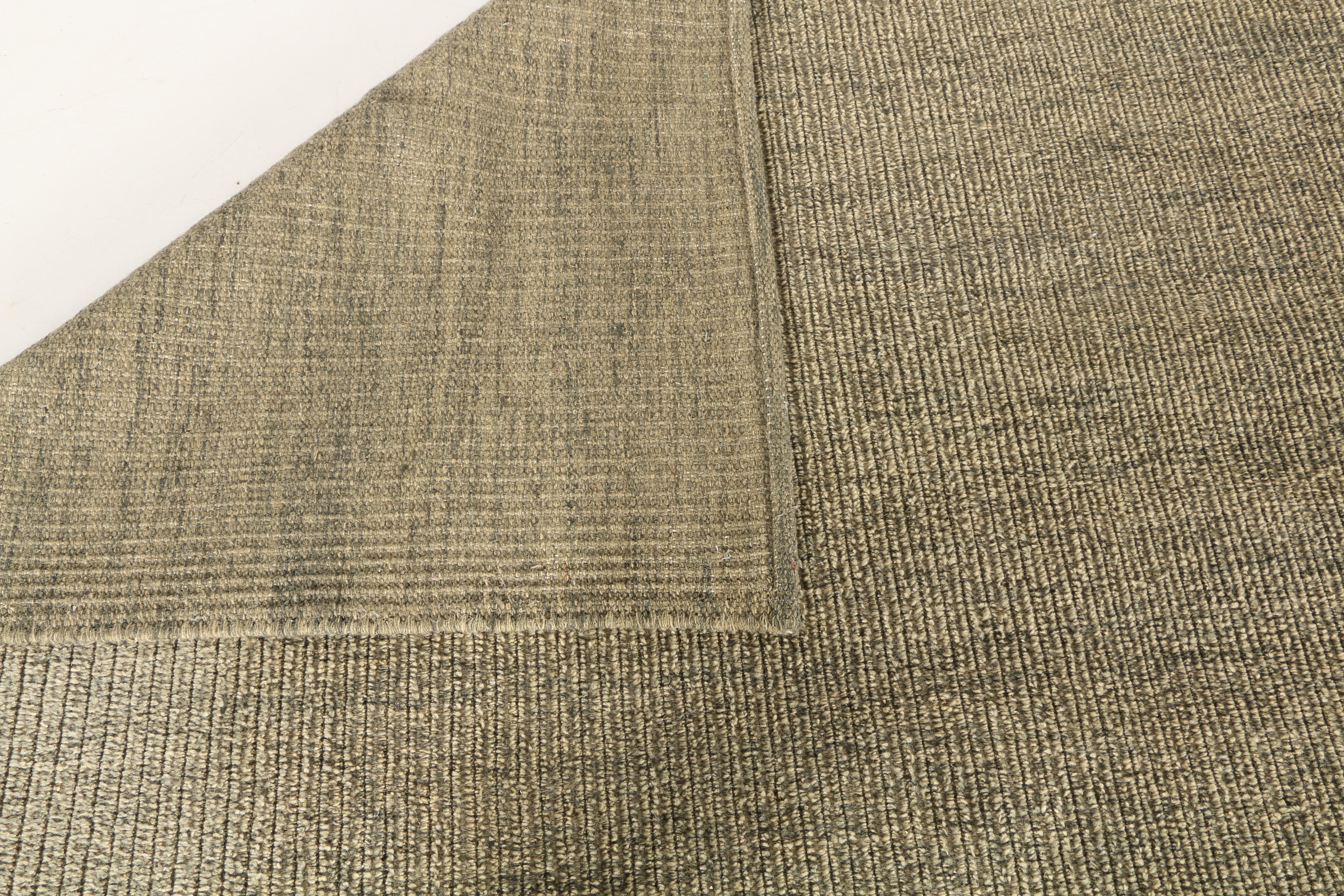 Power Loomed Indian Wool and Cotton Area Rug