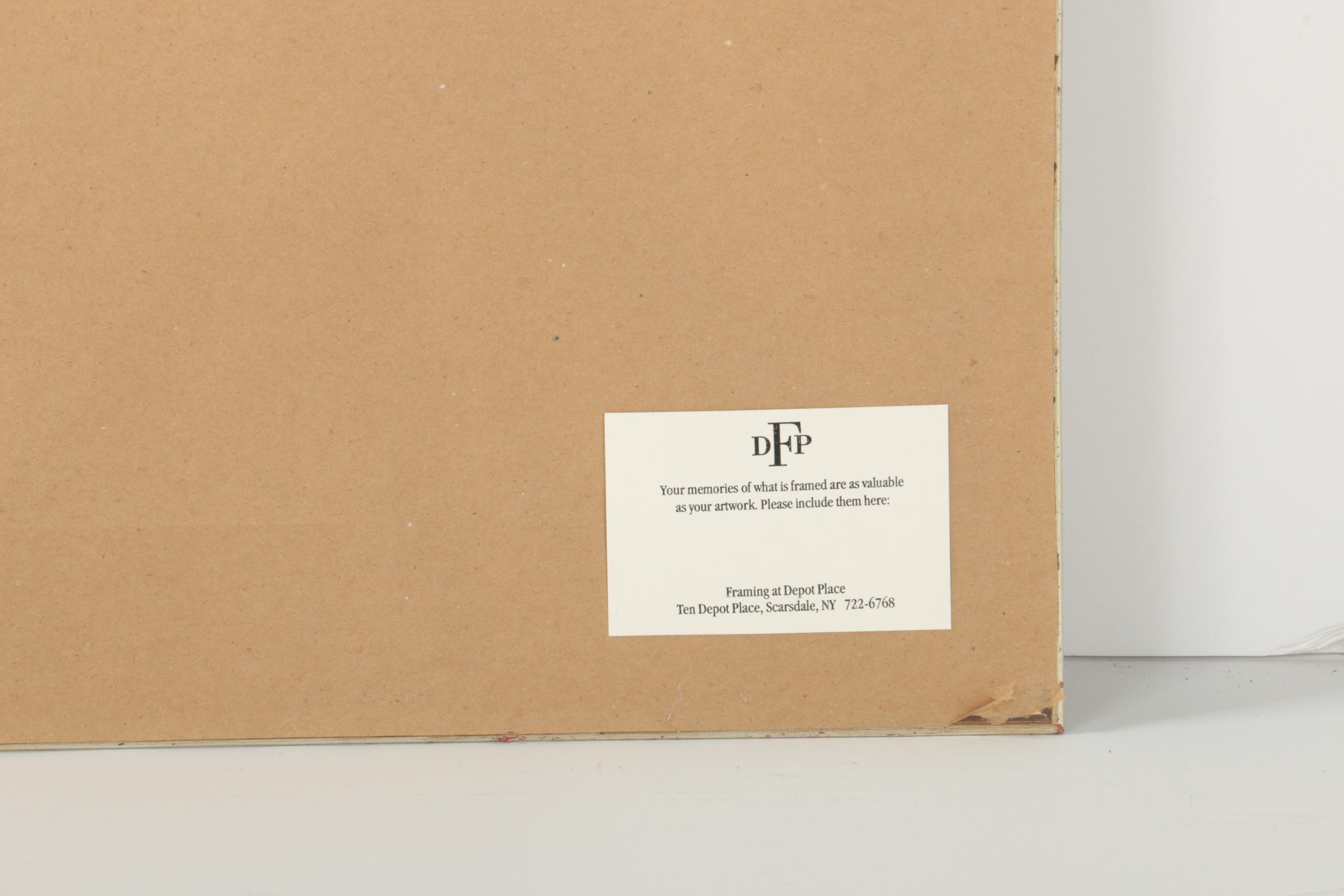 Rectangular Mirror in a Decorative Wood Frame