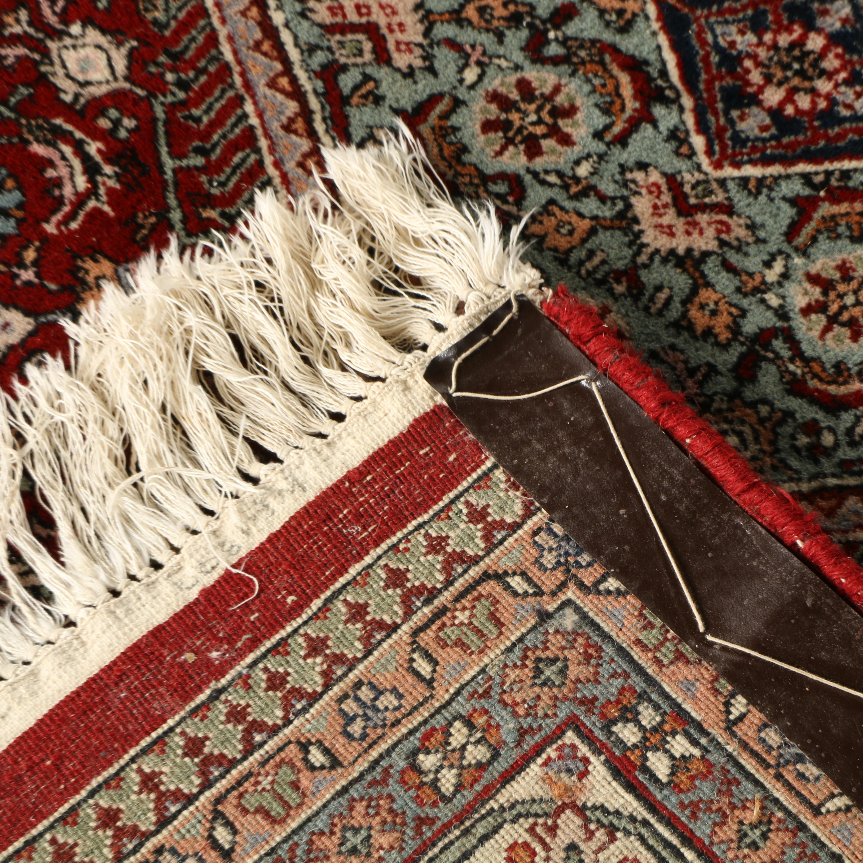 Hand-Knotted Persian Bijar Area Rug