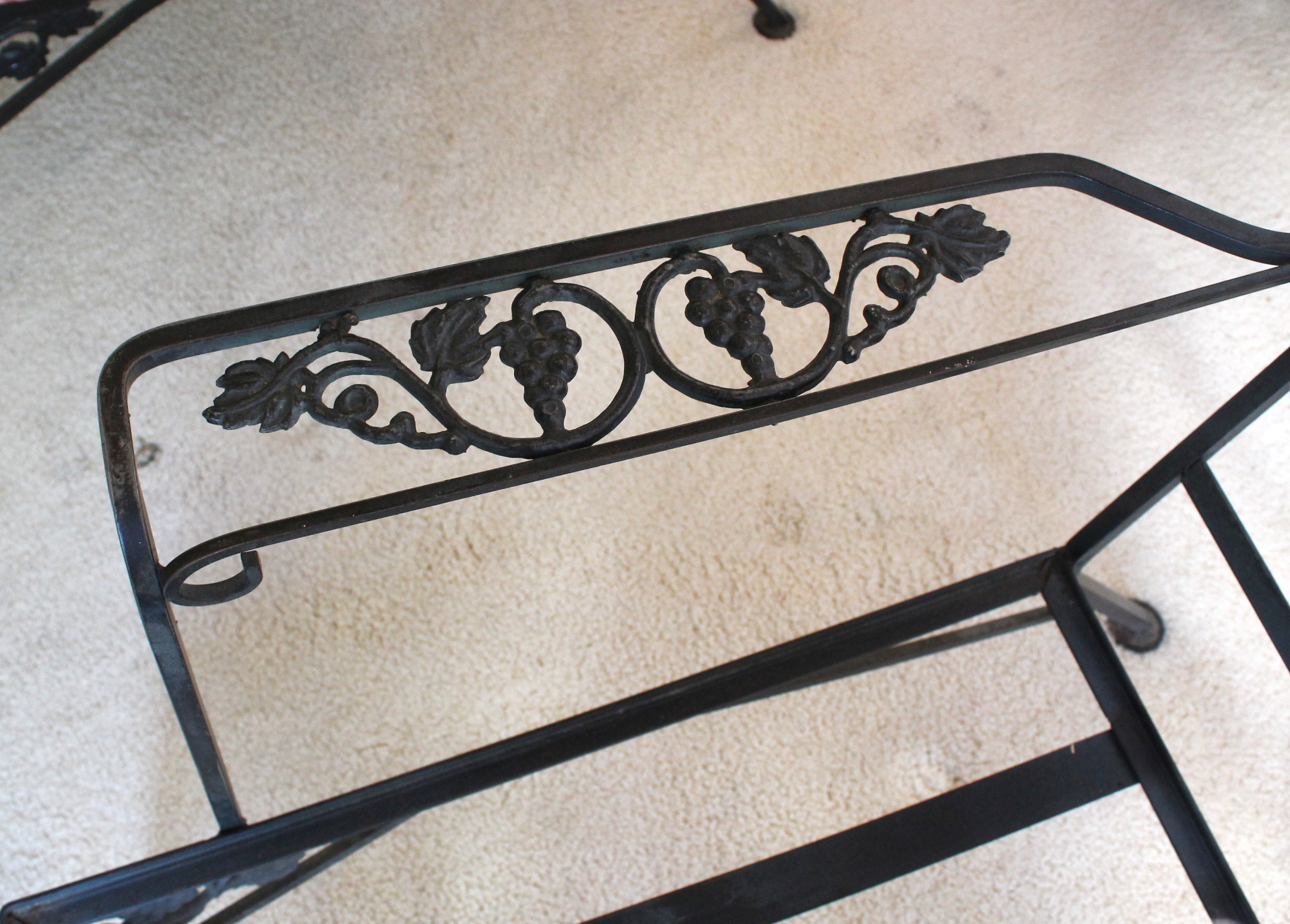 Vintage Woodard Wrought Iron Patio Furniture
