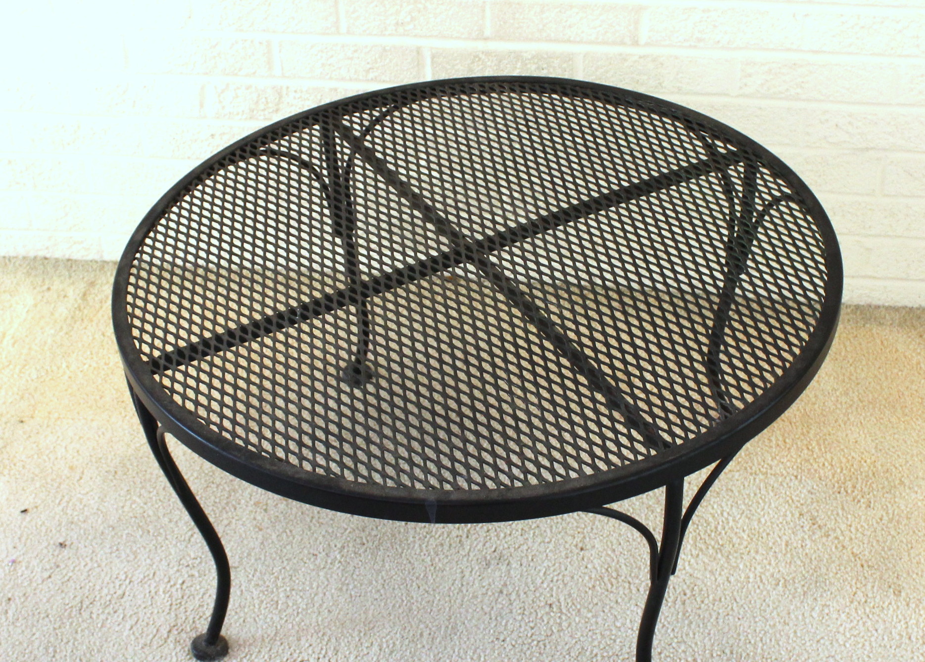 Vintage Woodard Wrought Iron Patio Furniture