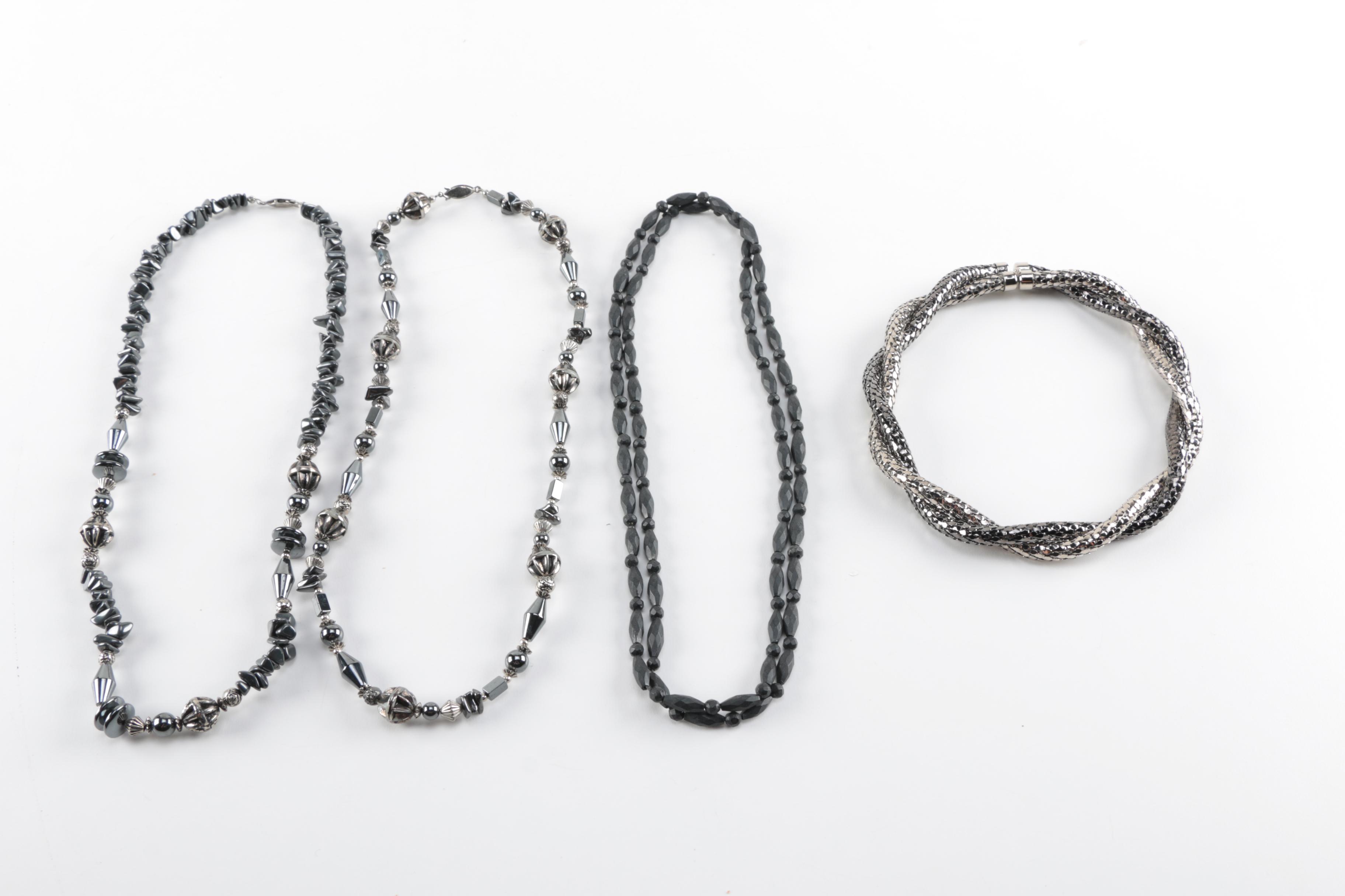 Costume Jewelry Assortment Including Vintage Pieces