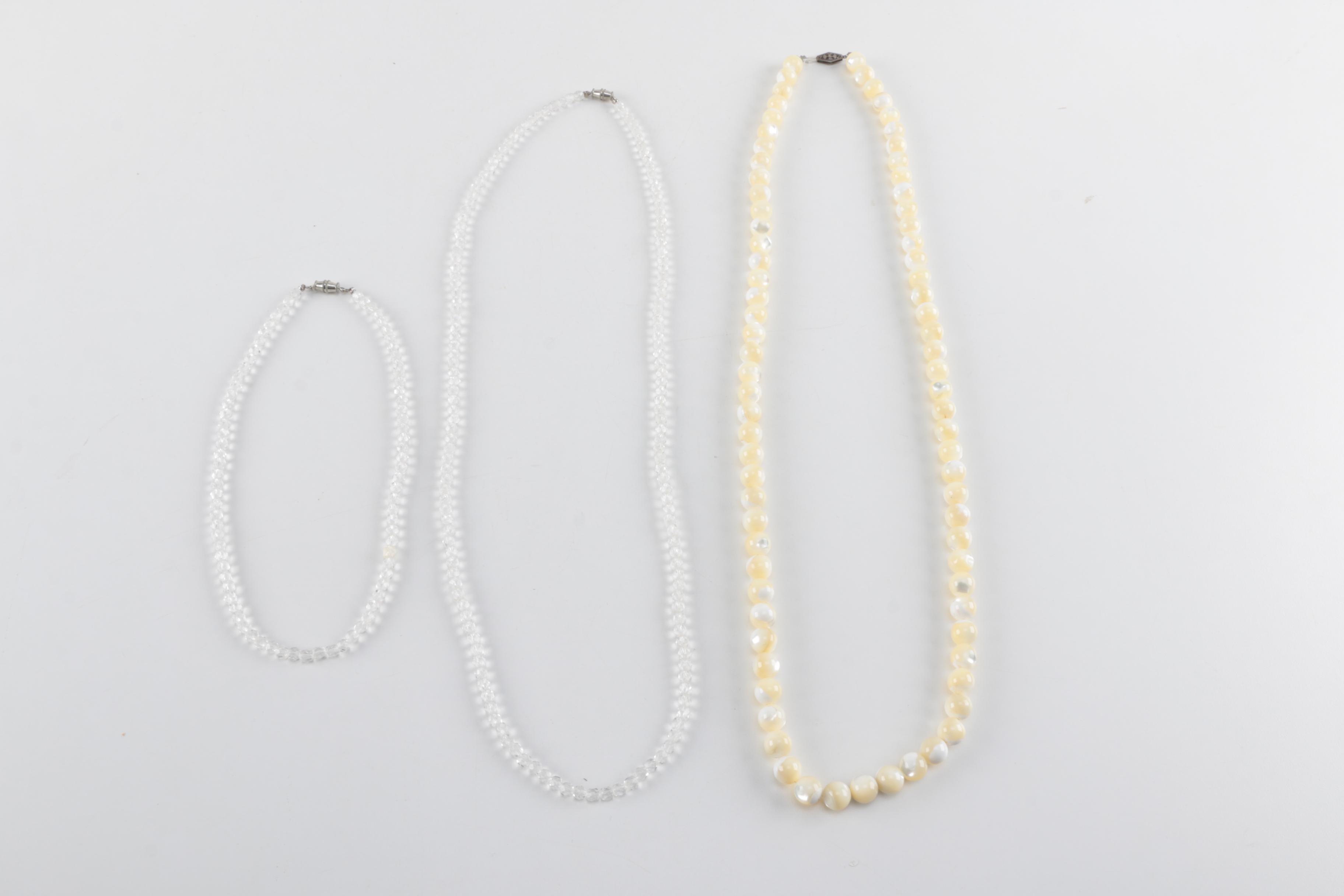 Costume Jewelry Assortment Including Vintage Pieces