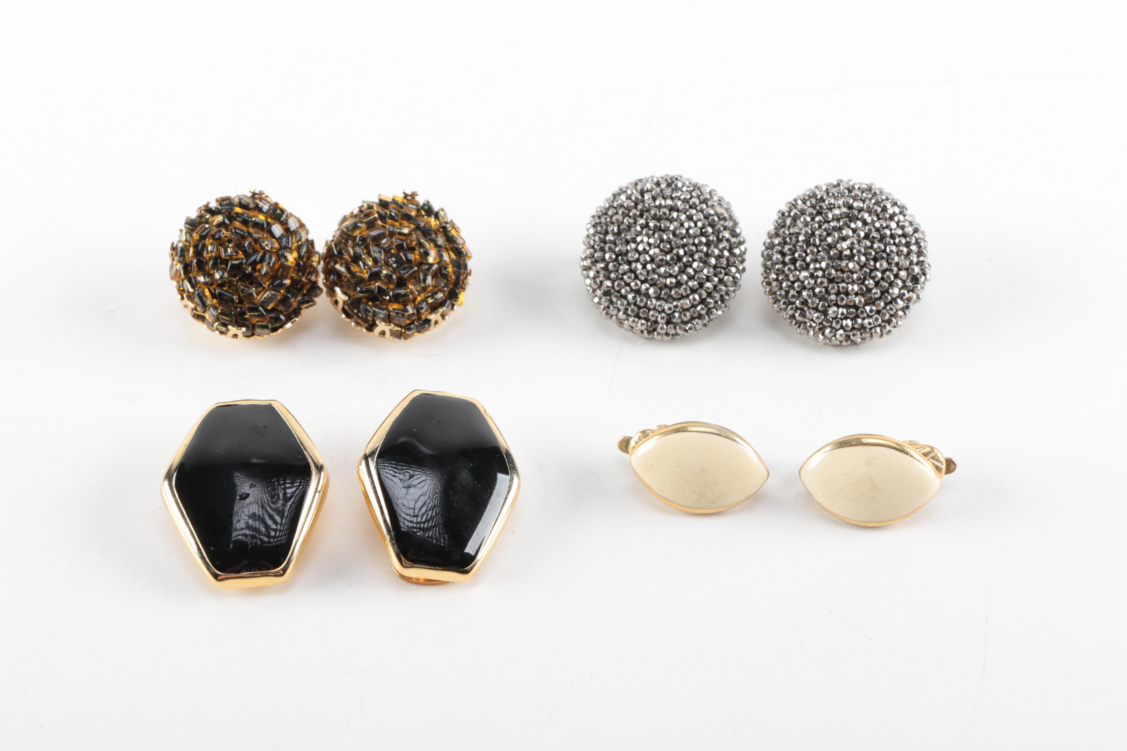 Costume Jewelry Assortment Including Vintage Pieces