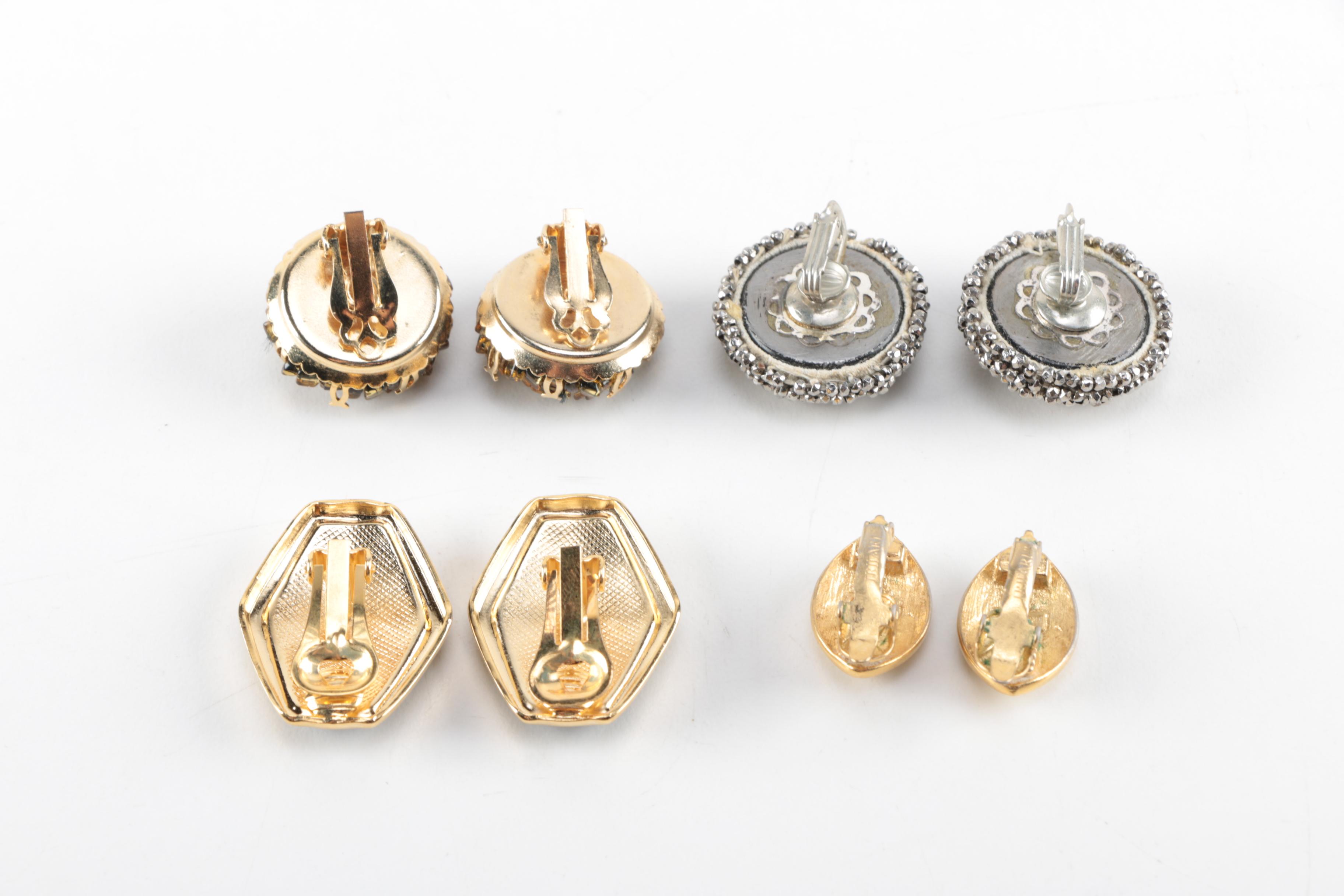 Costume Jewelry Assortment Including Vintage Pieces