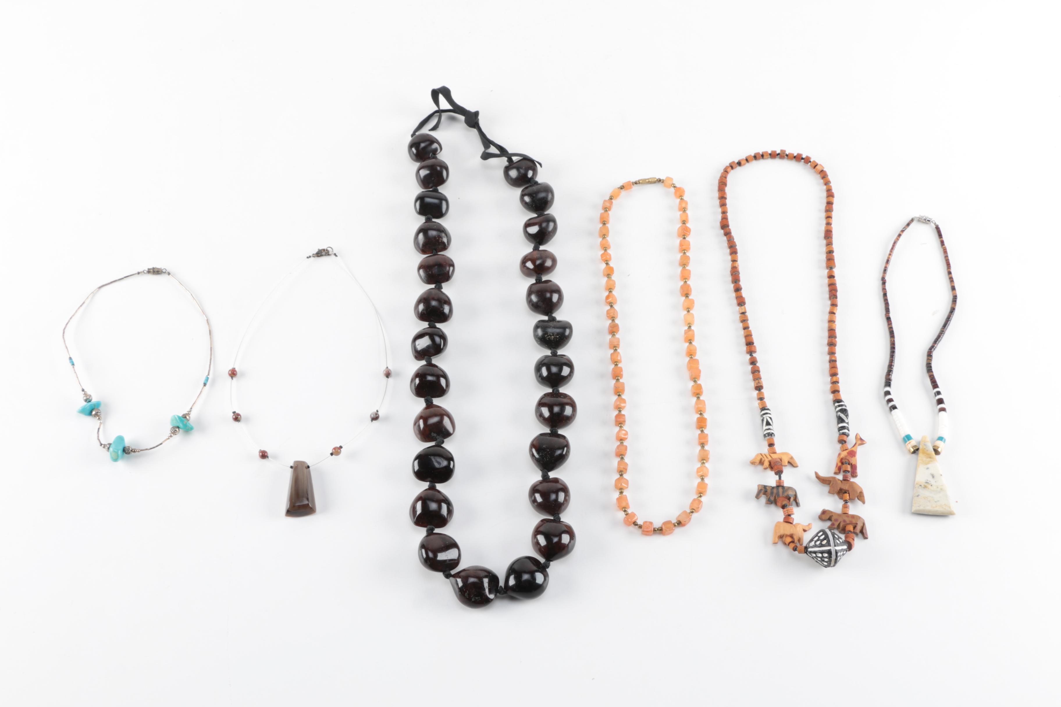 Costume Jewelry Assortment Including Vintage Pieces