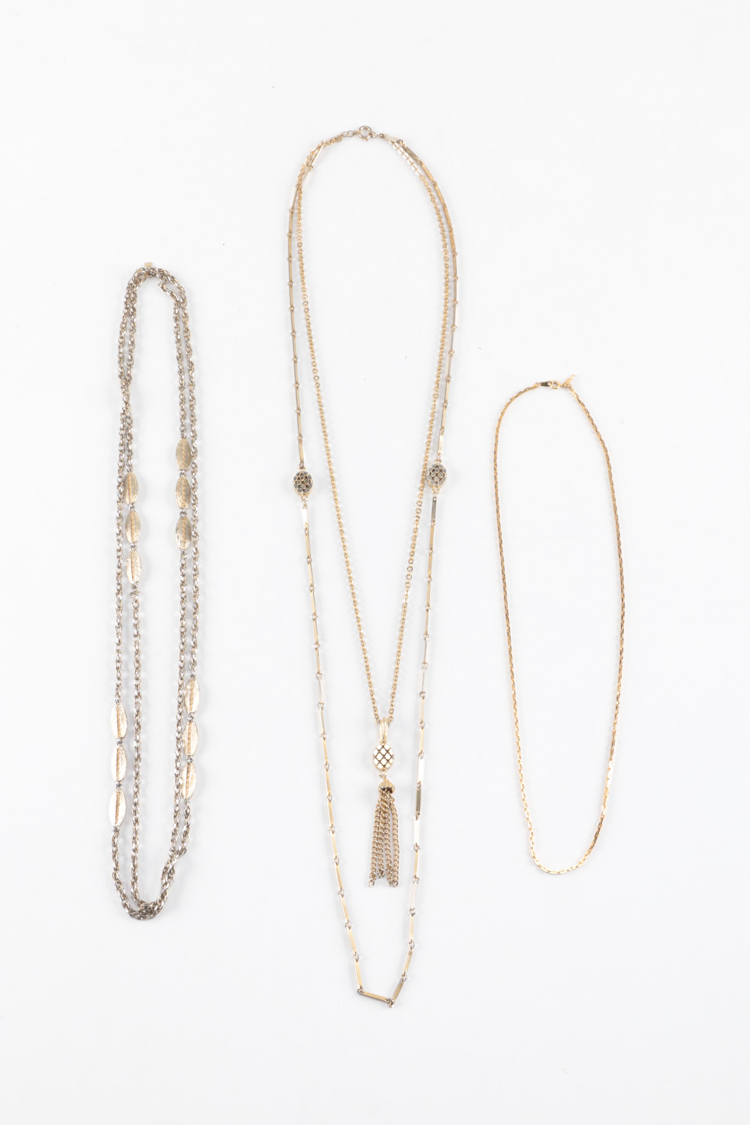 Costume Jewelry Assortment Including Vintage Pieces