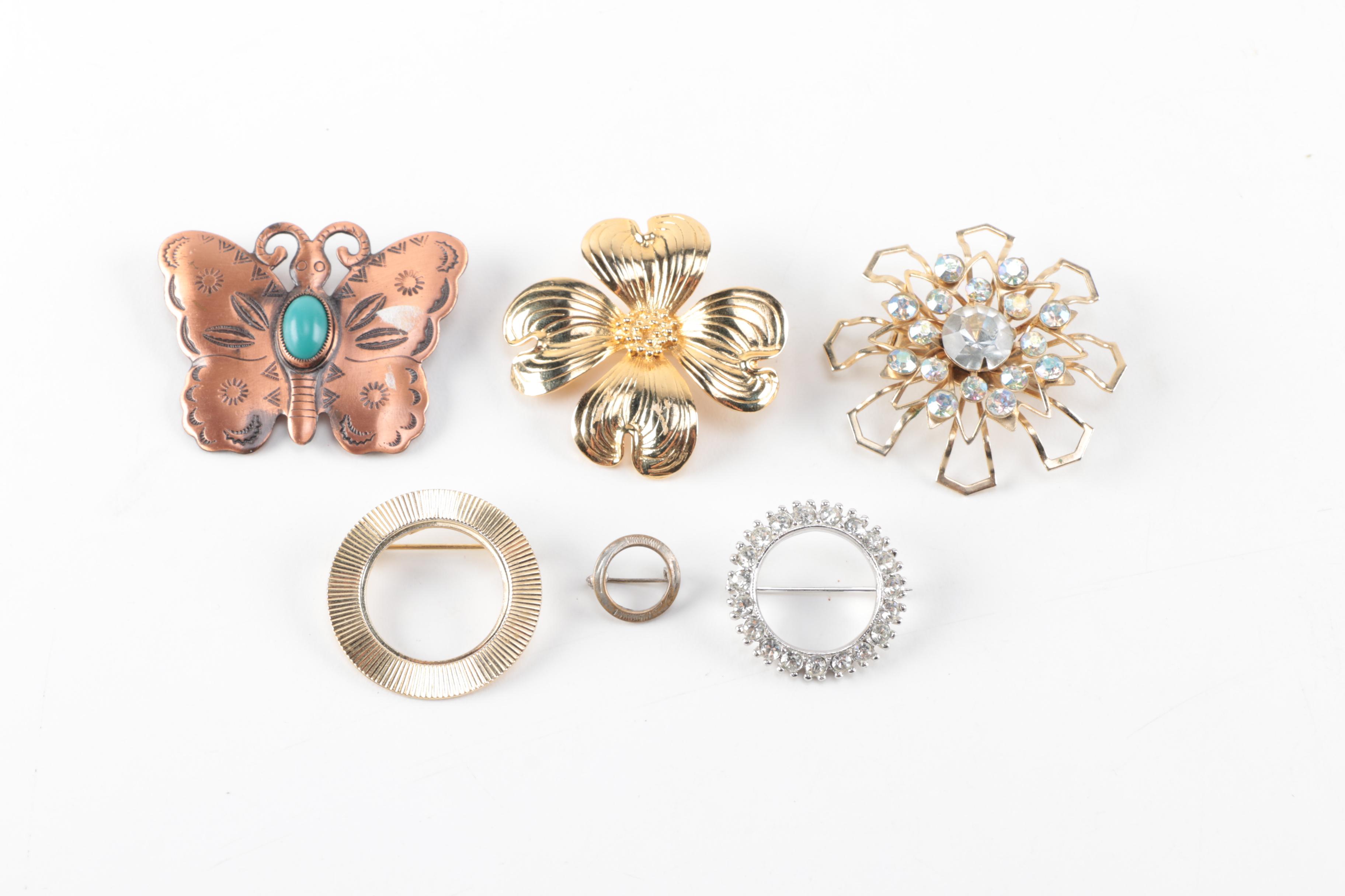 Costume Jewelry Assortment Including Vintage Pieces