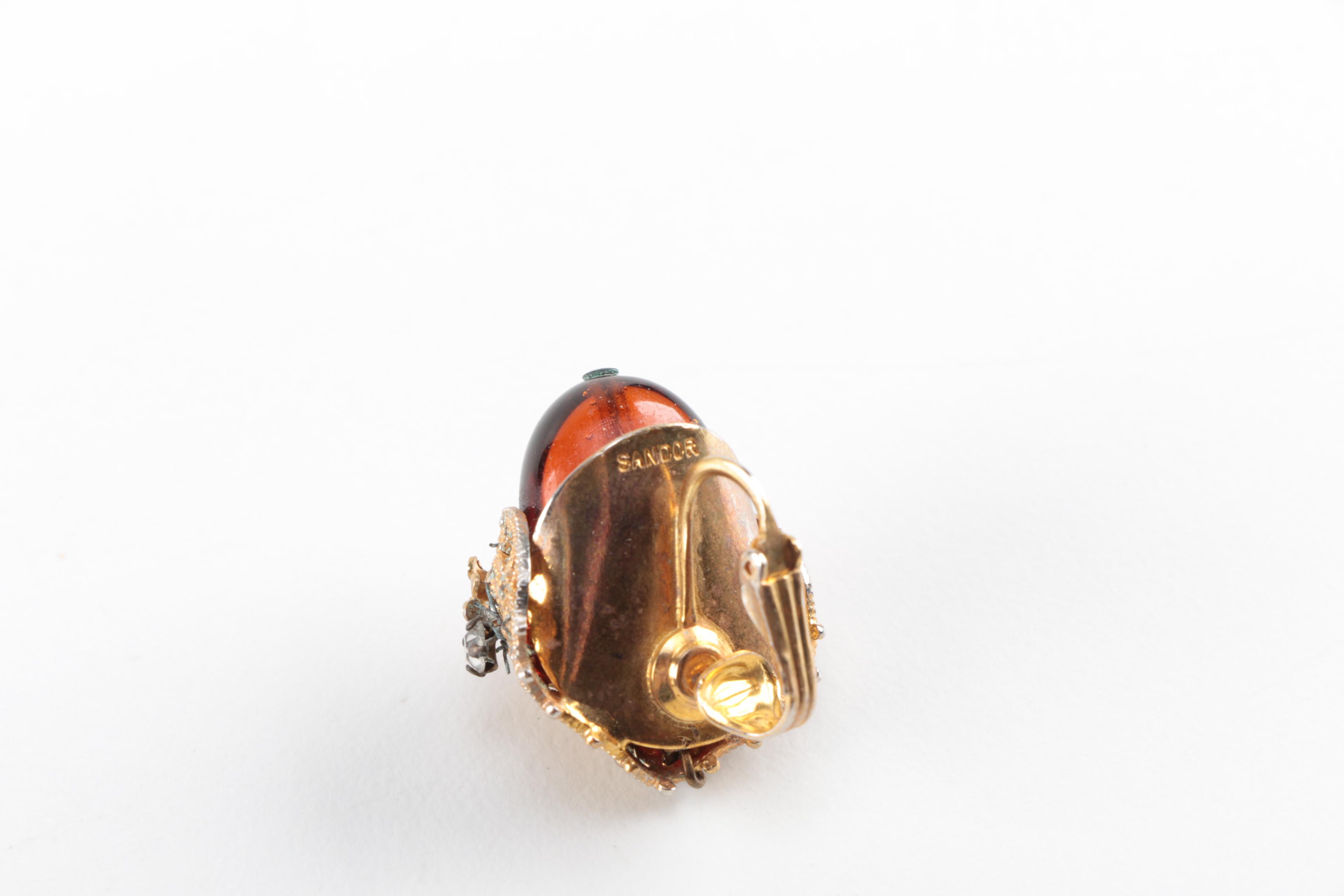 Costume Jewelry Assortment Including Vintage Pieces