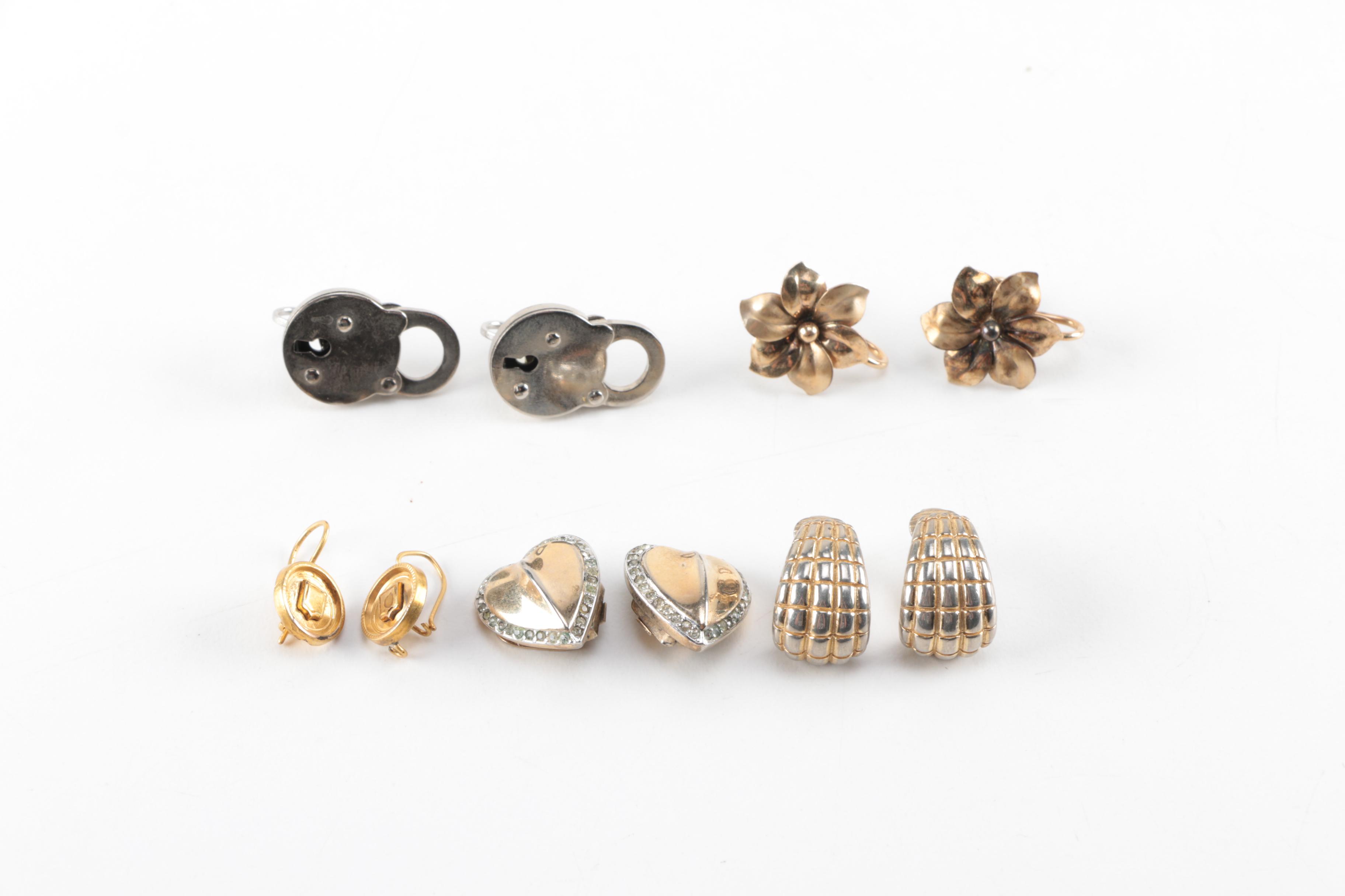 Costume Jewelry Assortment Including Vintage Pieces