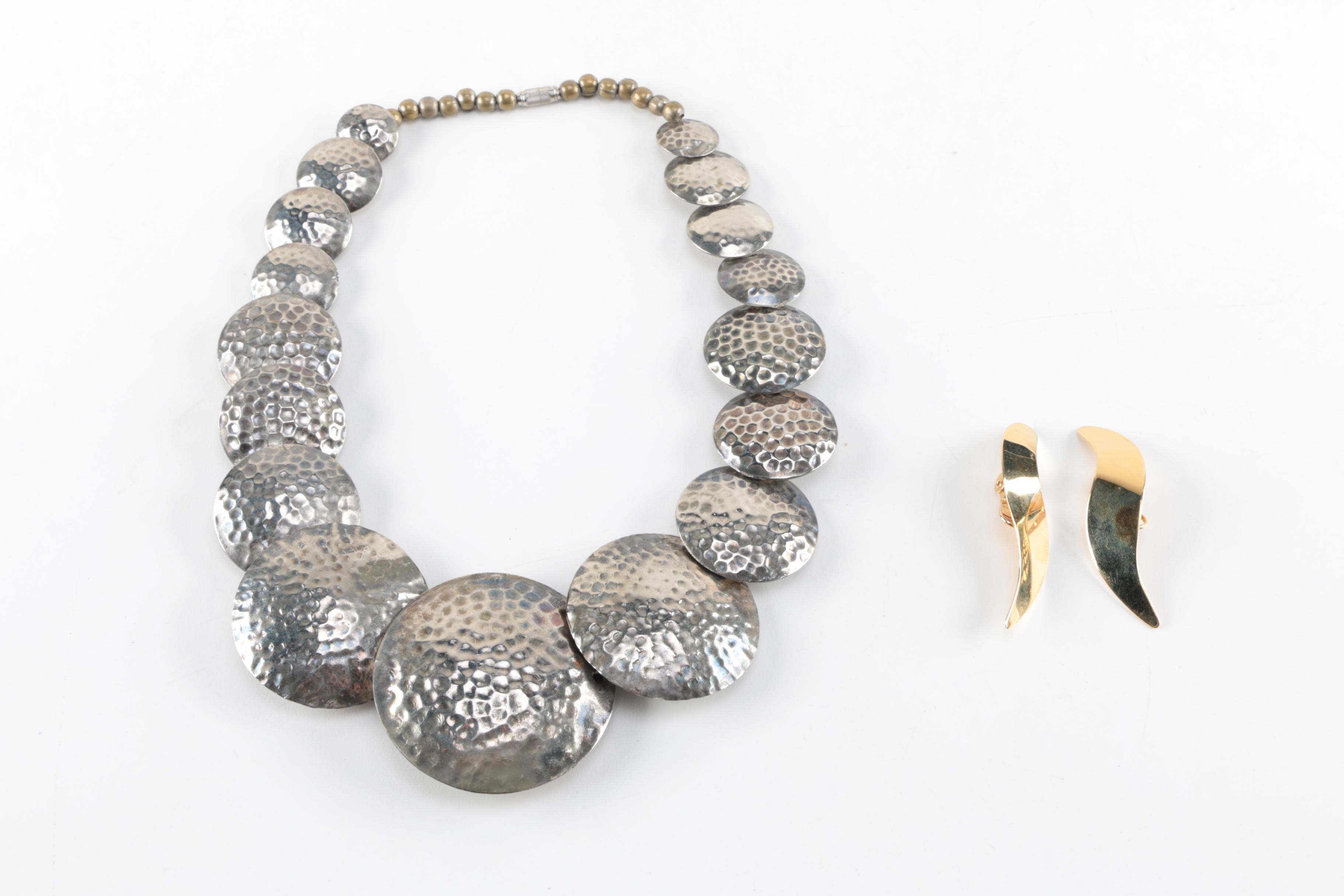 Costume Jewelry Assortment Including Vintage Pieces