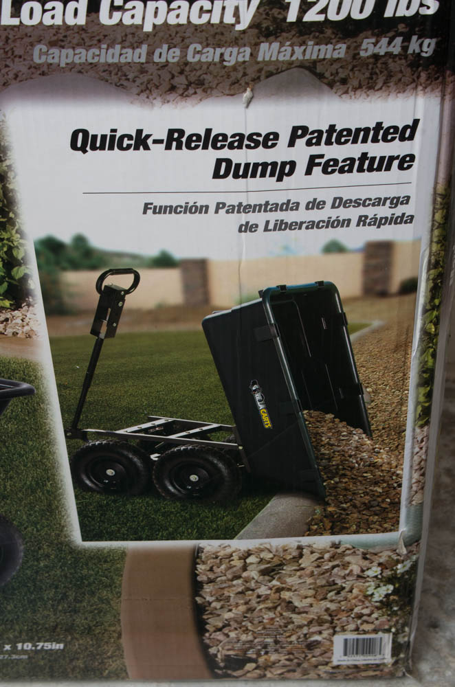 Gorilla Carts Dump Cart