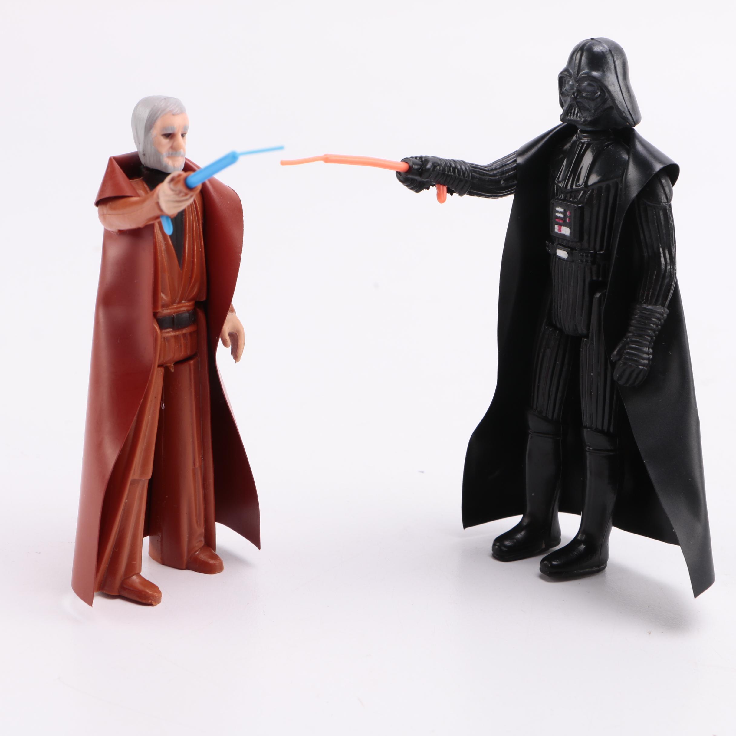 Kenner "Star Wars" Figurines and Darth Vader Storage Case