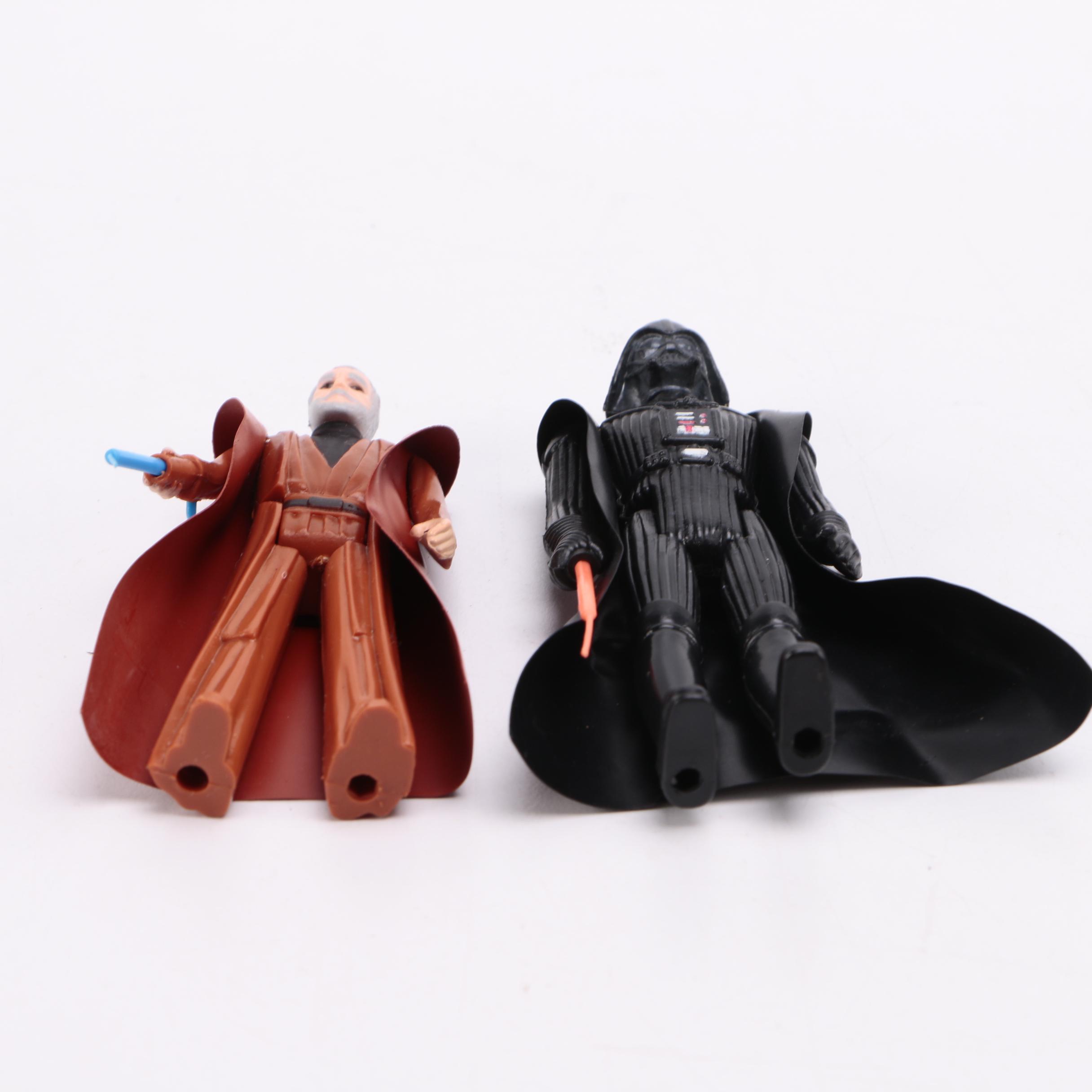 Kenner "Star Wars" Figurines and Darth Vader Storage Case