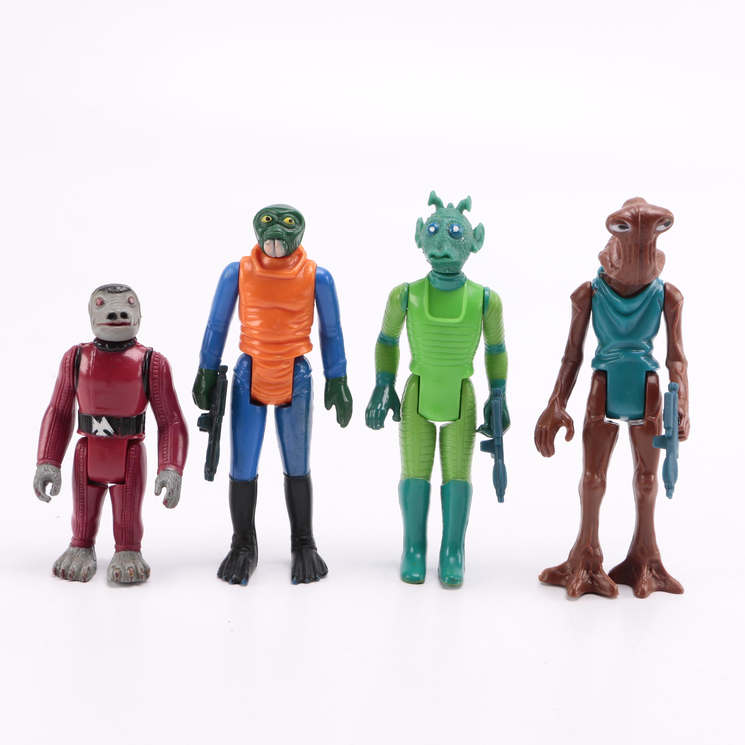 Kenner "Star Wars" Figurines and Darth Vader Storage Case