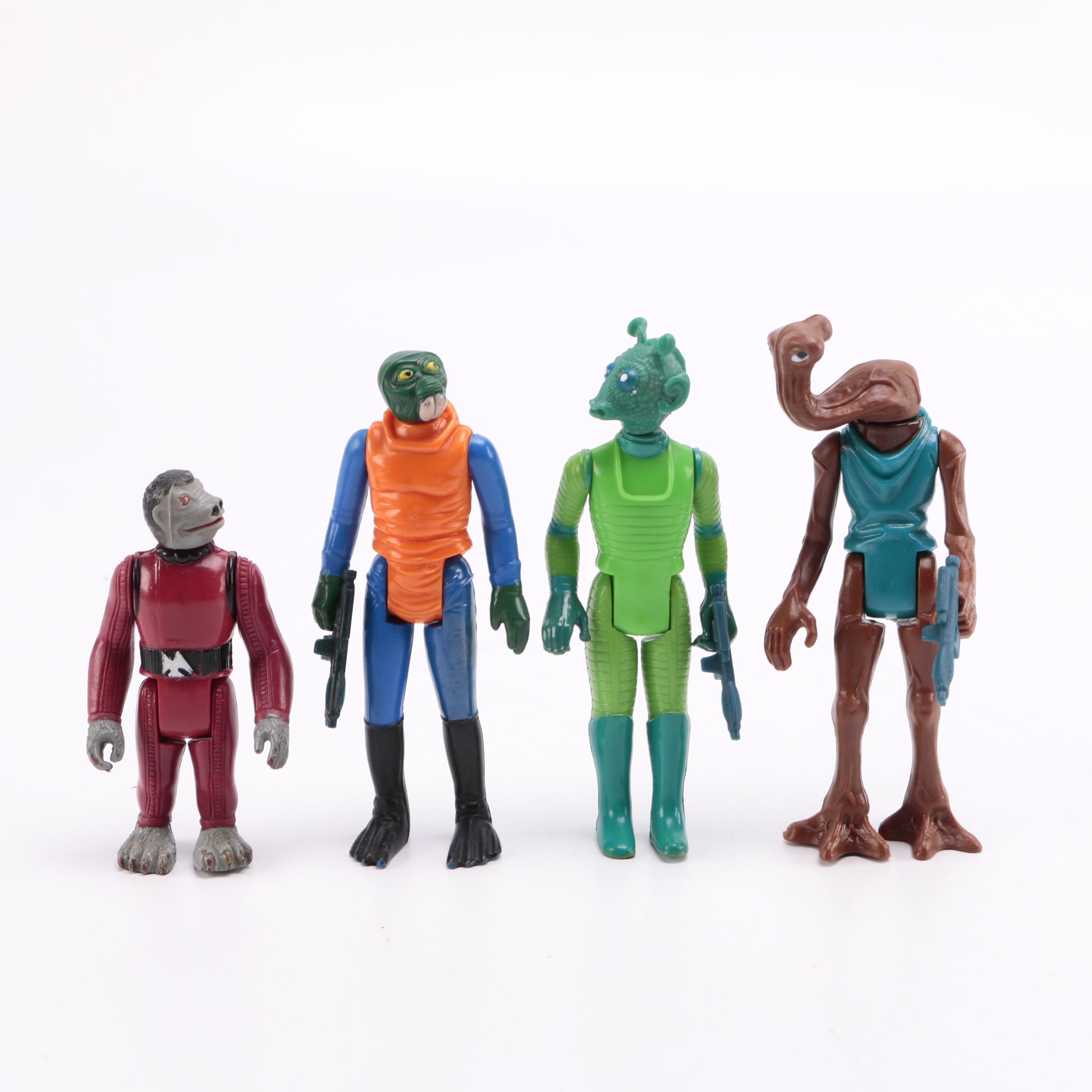 Kenner "Star Wars" Figurines and Darth Vader Storage Case