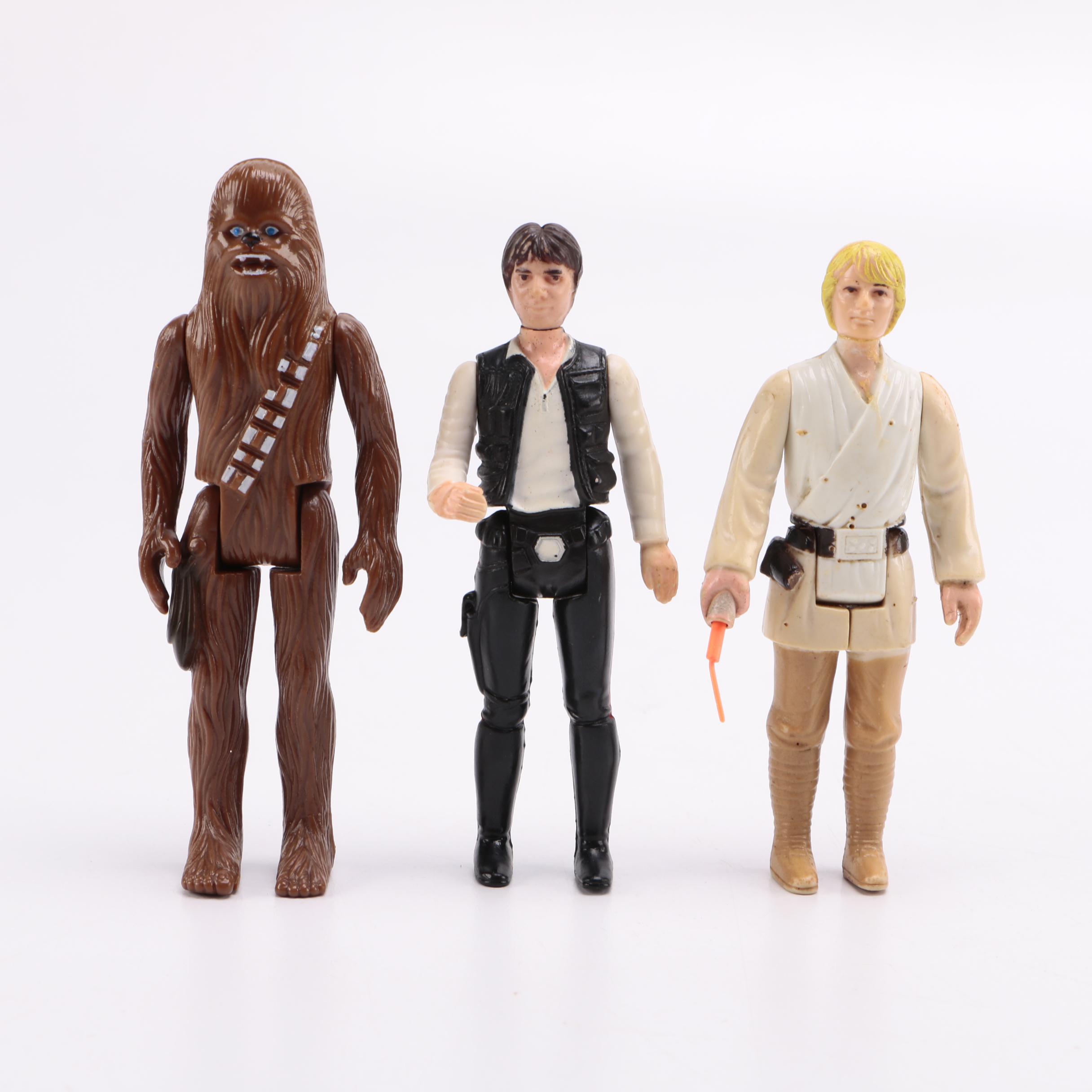 Kenner "Star Wars" Figurines and Darth Vader Storage Case