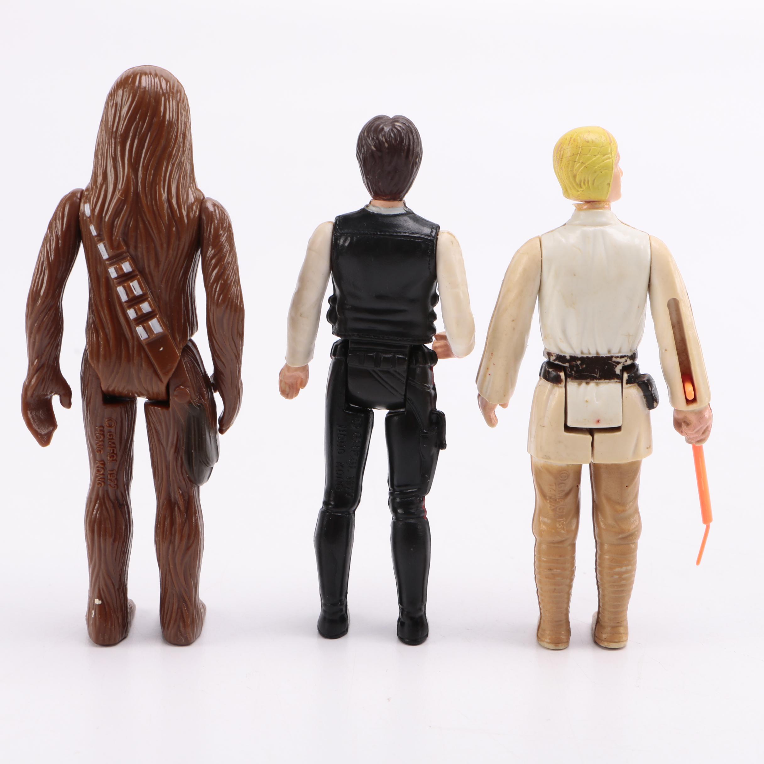 Kenner "Star Wars" Figurines and Darth Vader Storage Case