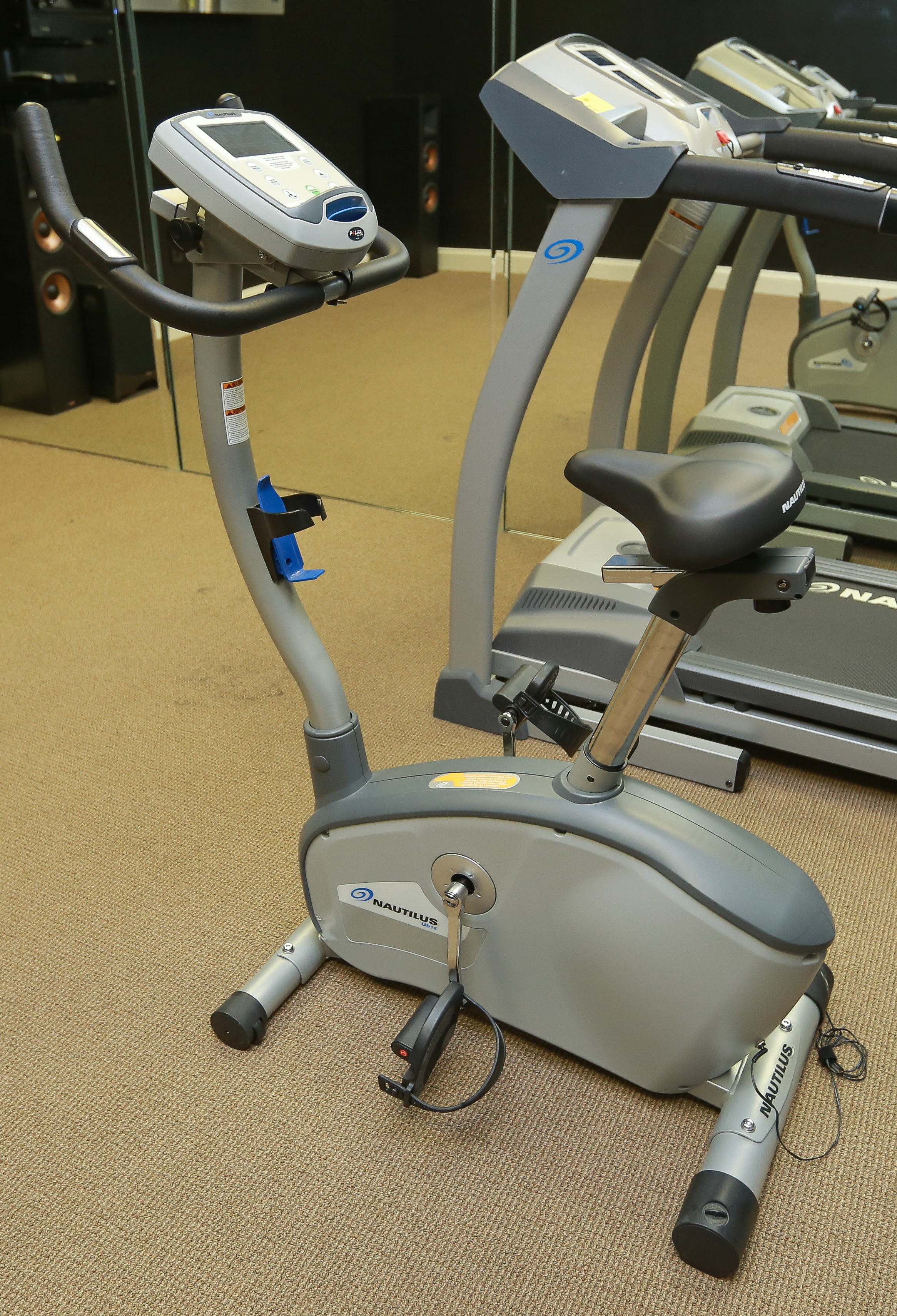 Nautilus stationary bike and equipment