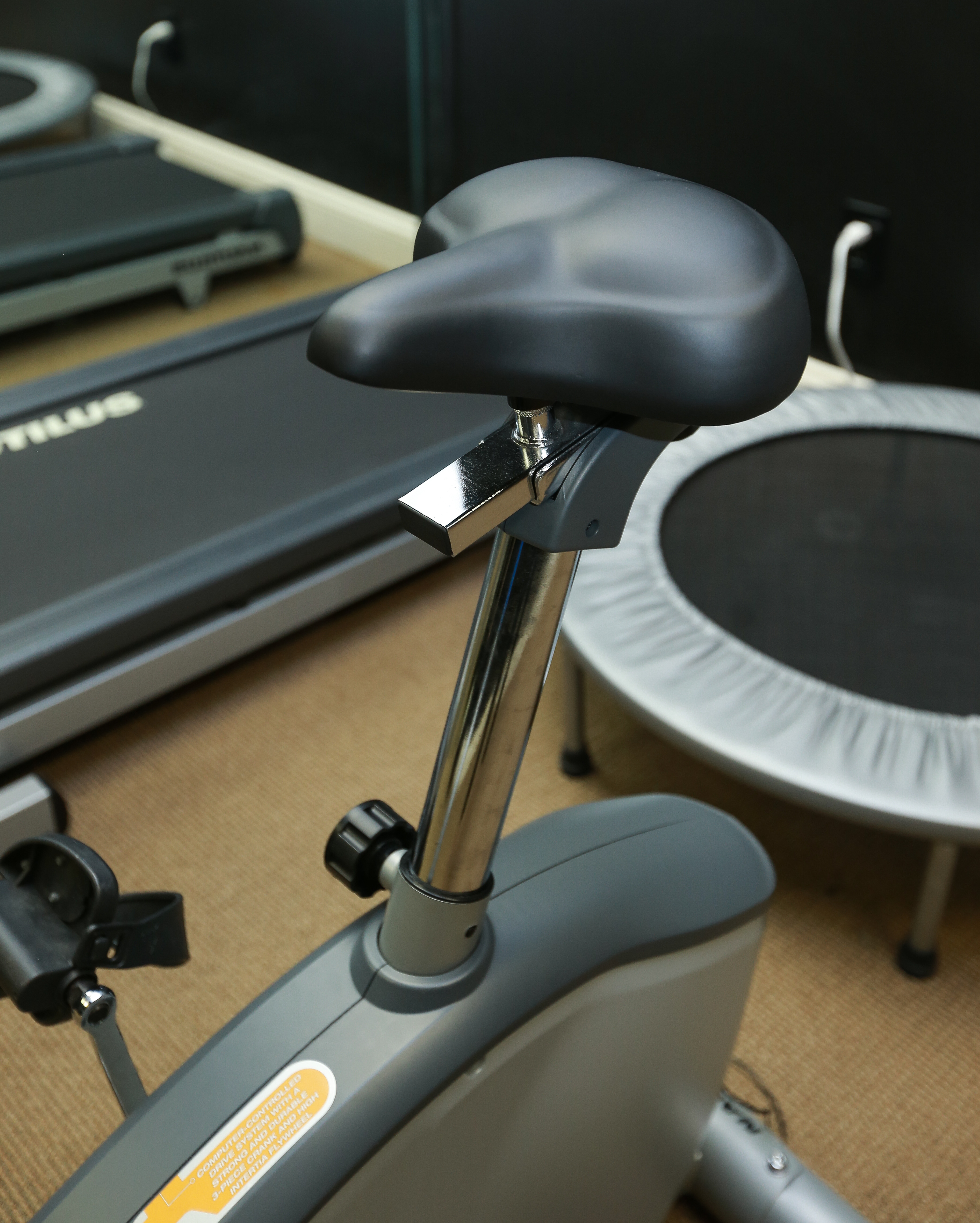 Nautilus stationary bike and equipment