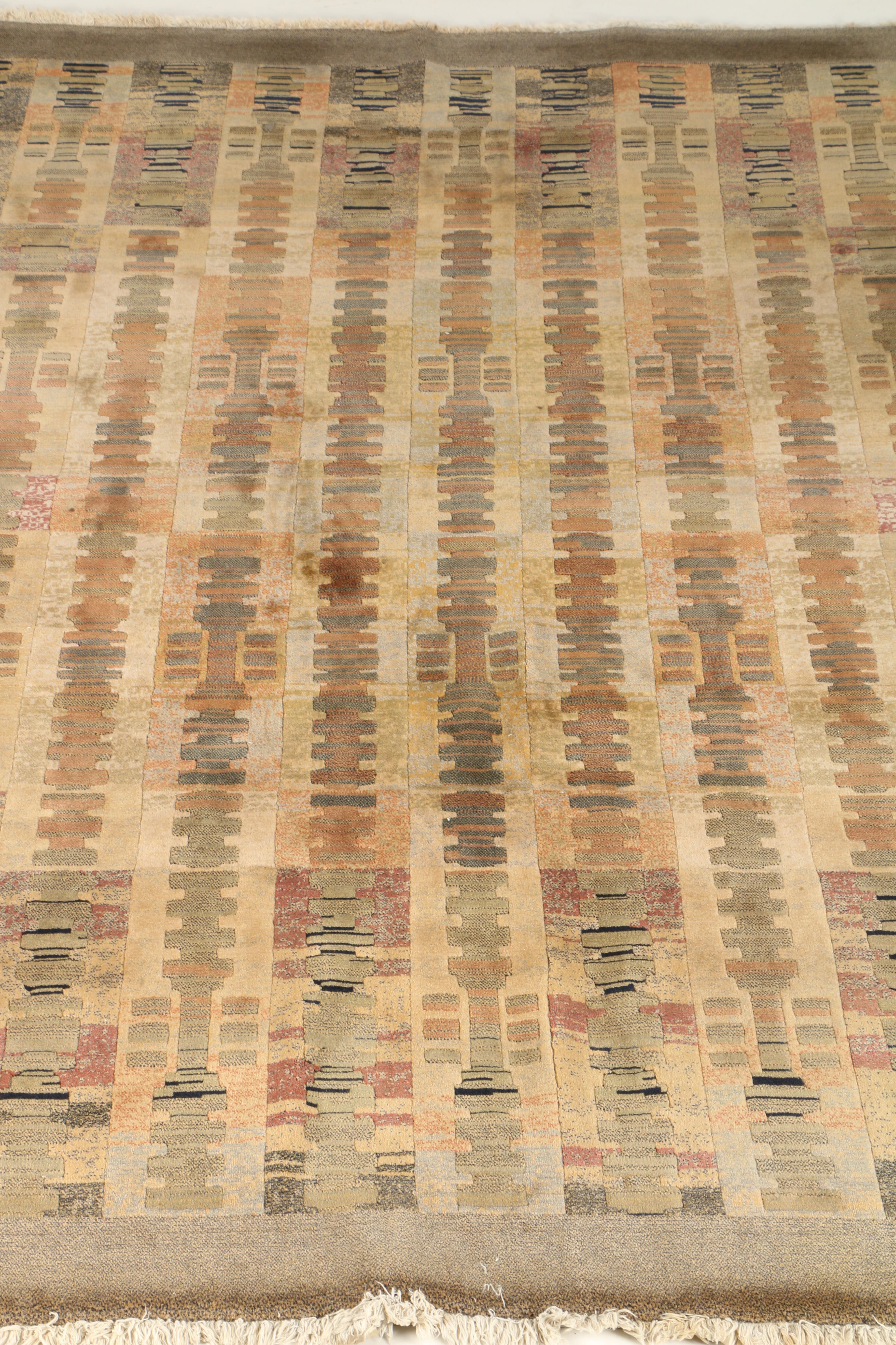 Power-Loomed Couristan "Mirage" Wool Area Rug