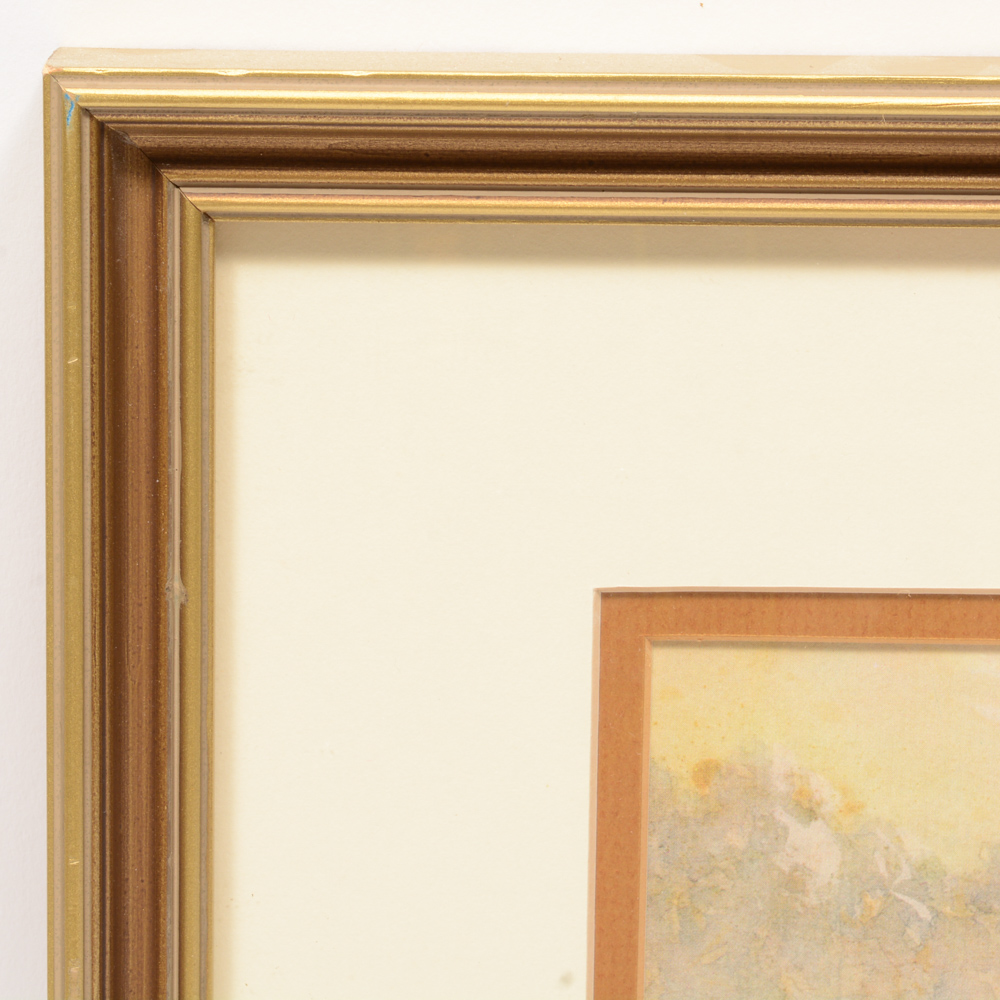 Paul Sawyier Limited Edition Offset Lithograph "Sunrise"